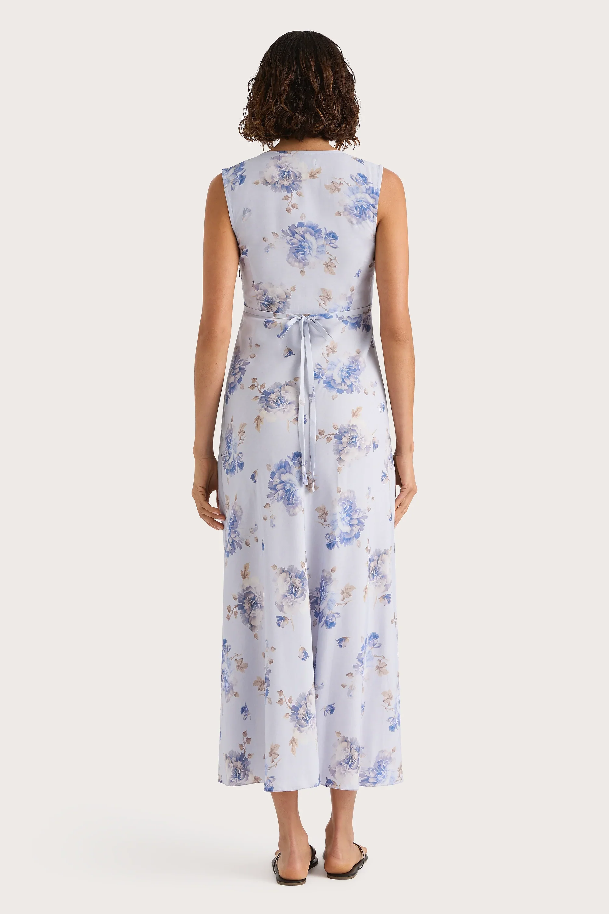 Faithfull - Josephine Maxi Dress Leona Floral Lilac - Final Sale - Image 5