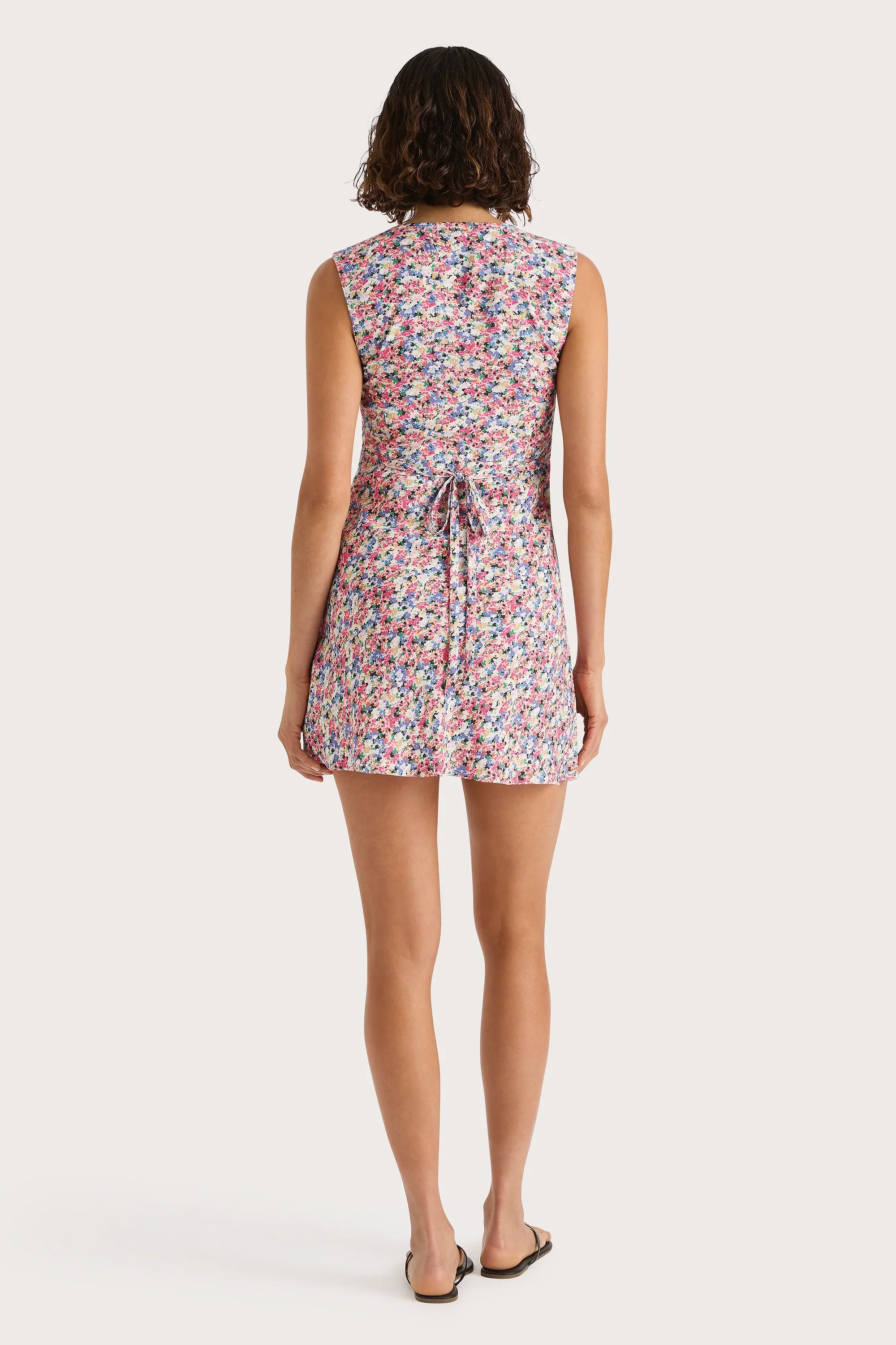 Faithfull - Josephine Mini Dress Valerie Floral Multi - Final Sale - Image 4