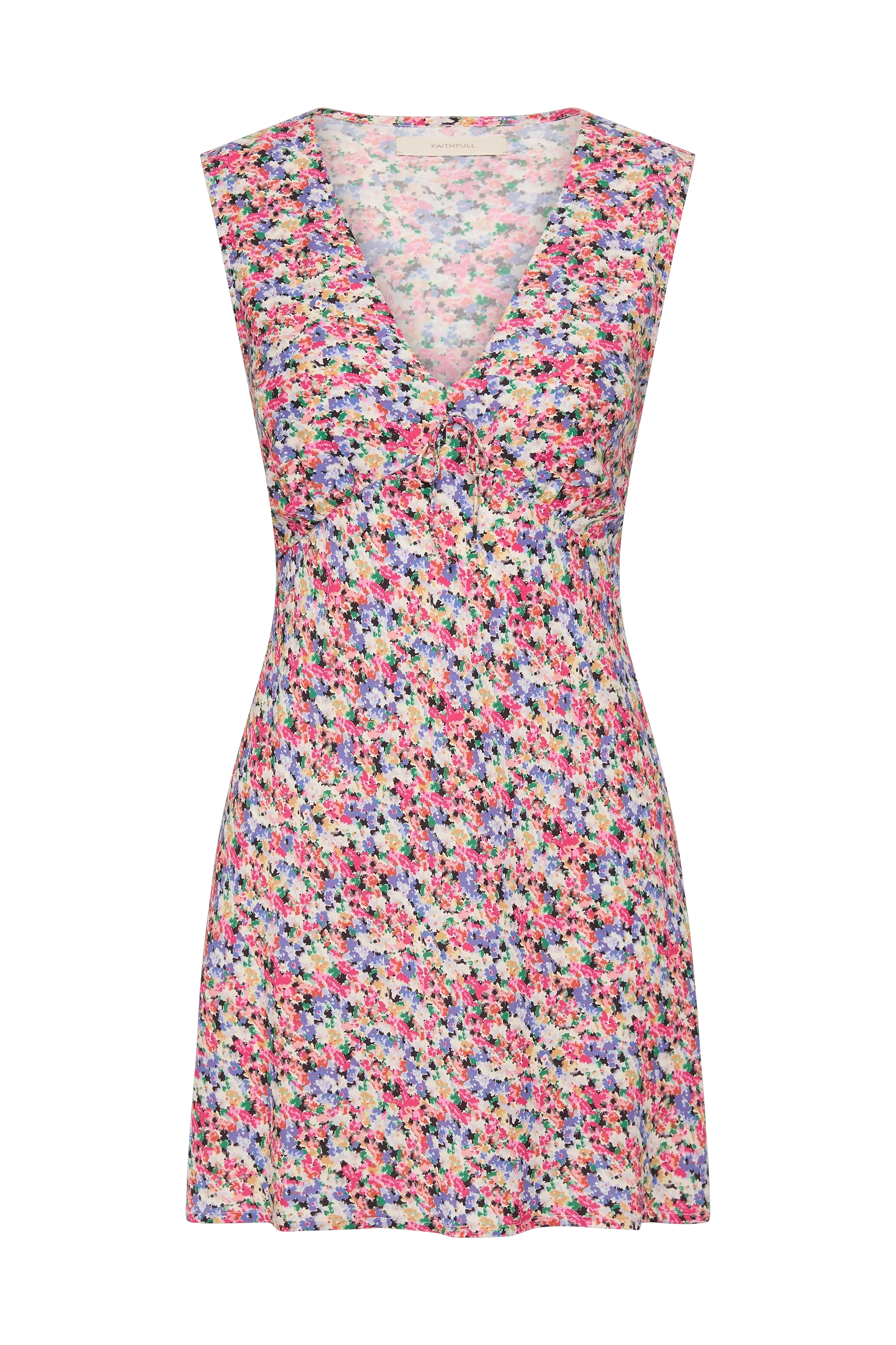 Faithfull - Josephine Mini Dress Valerie Floral Multi - Final Sale - Image 7