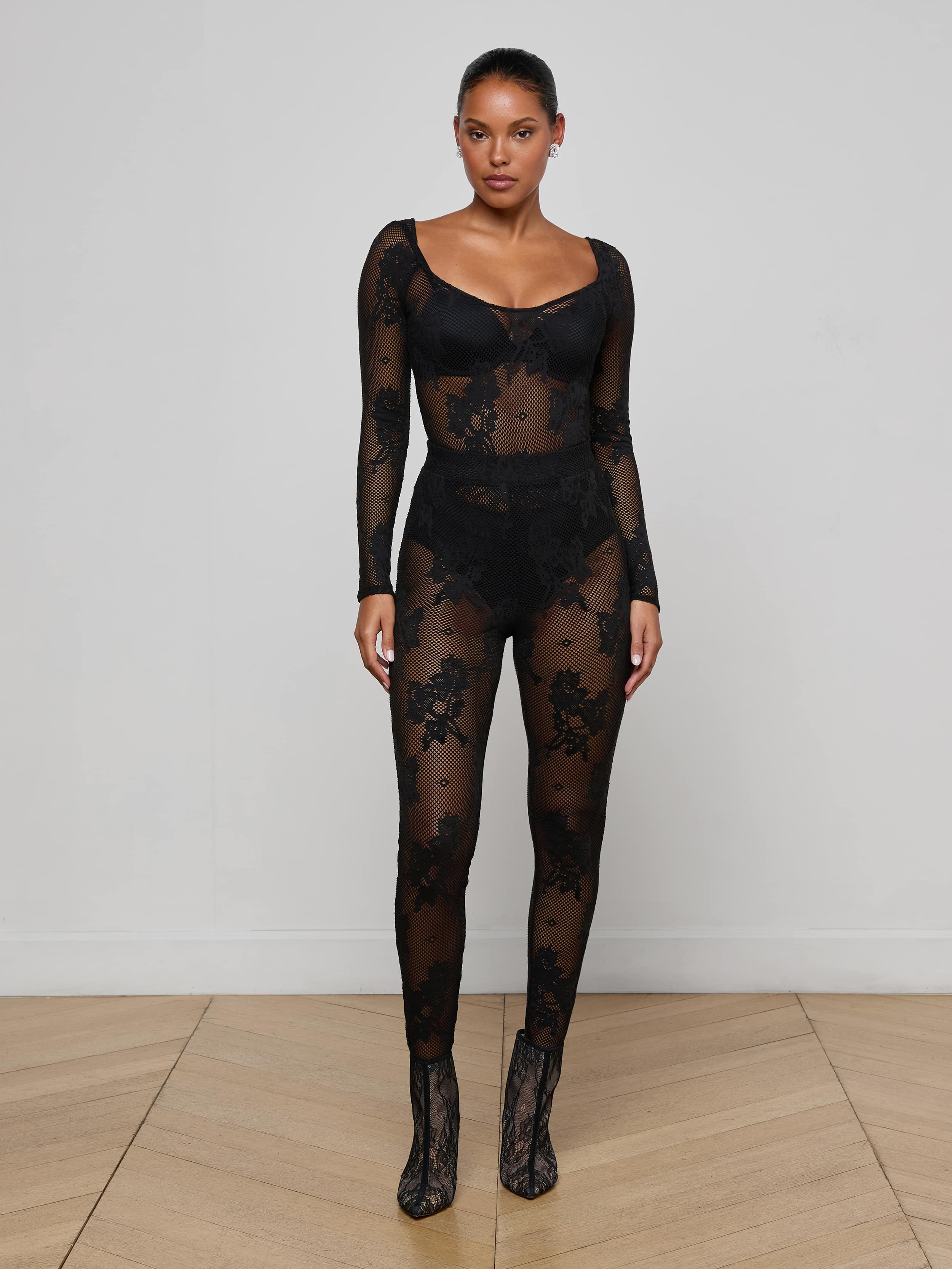 L'AGENCE - Josiane Floral Lace Legging