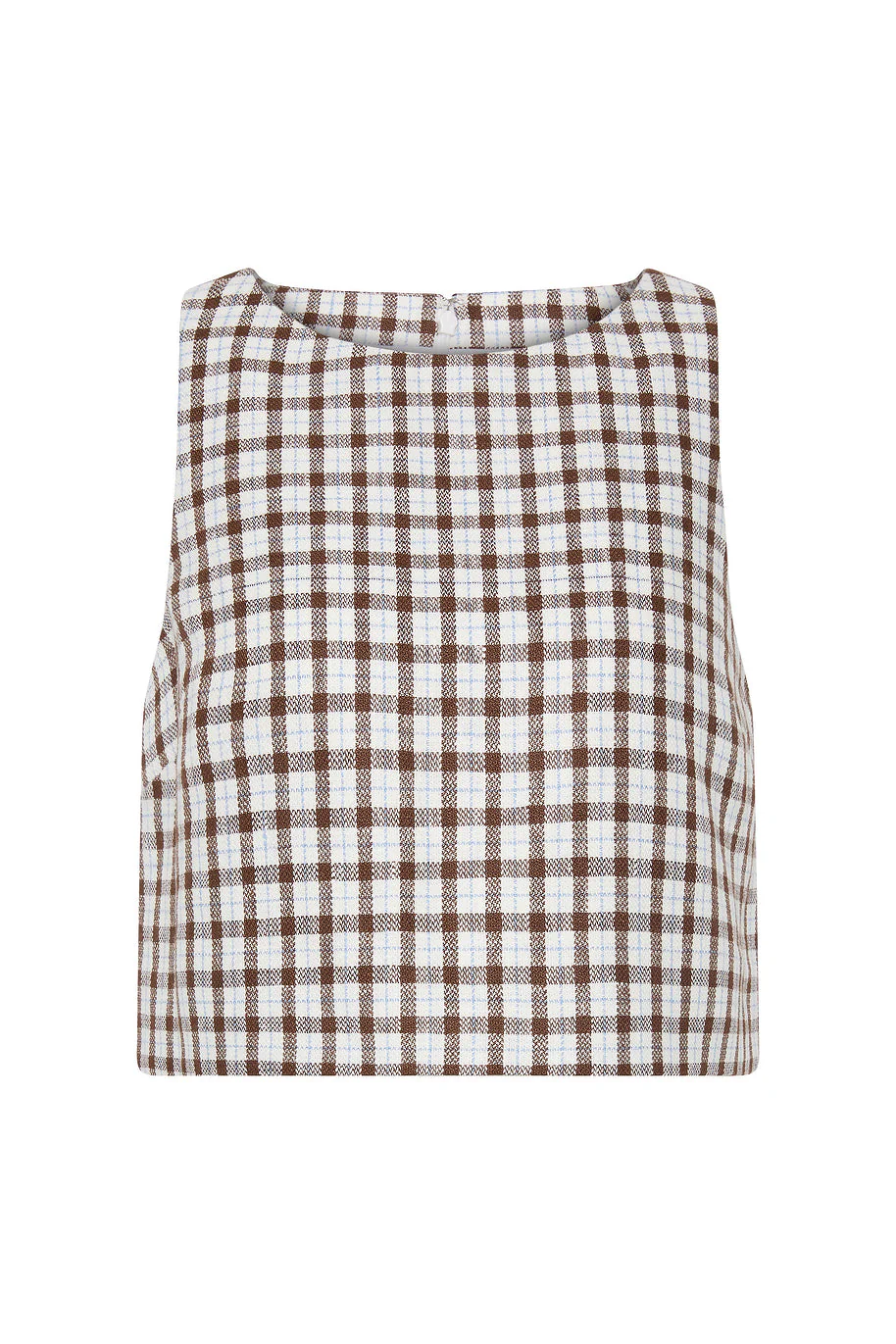 Posse - JOY TOP - CHOCOLATE PLAID - Image 6