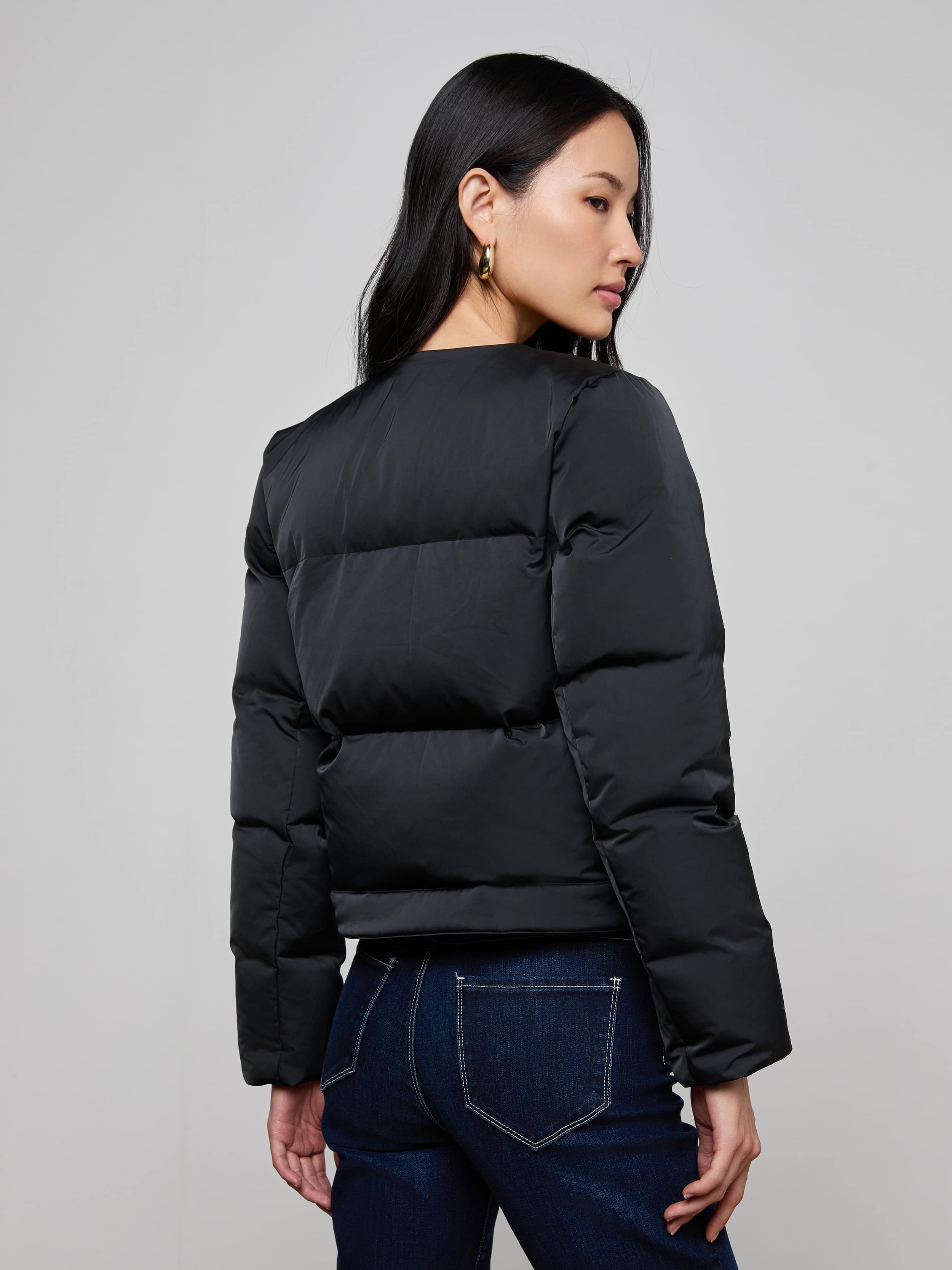 L'AGENCE - Juana Scarf Puffer Jacket - Image 6