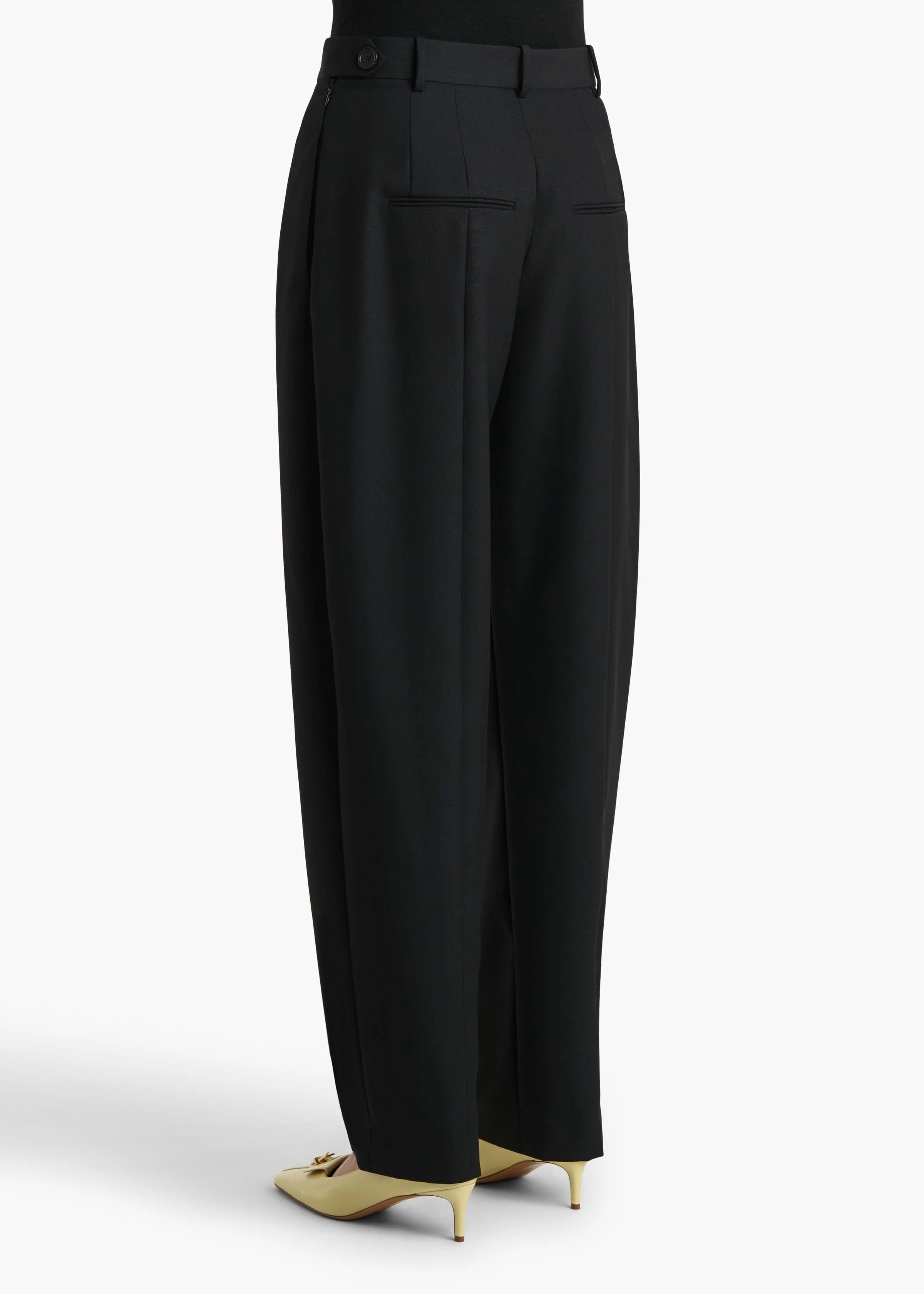 Khaite - Jude Pant in Black - Image 11