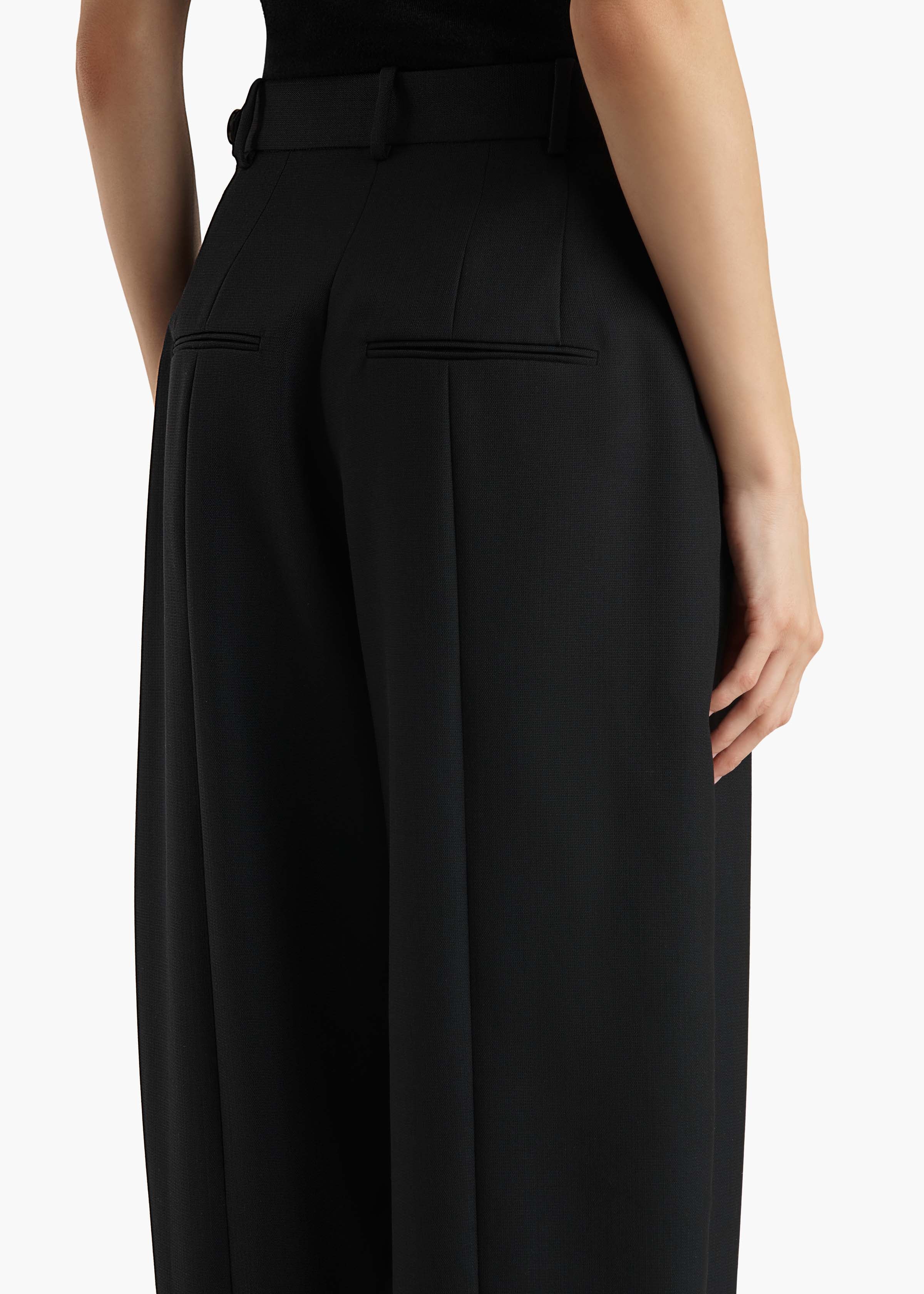 Khaite - Jude Pant in Black - Image 13