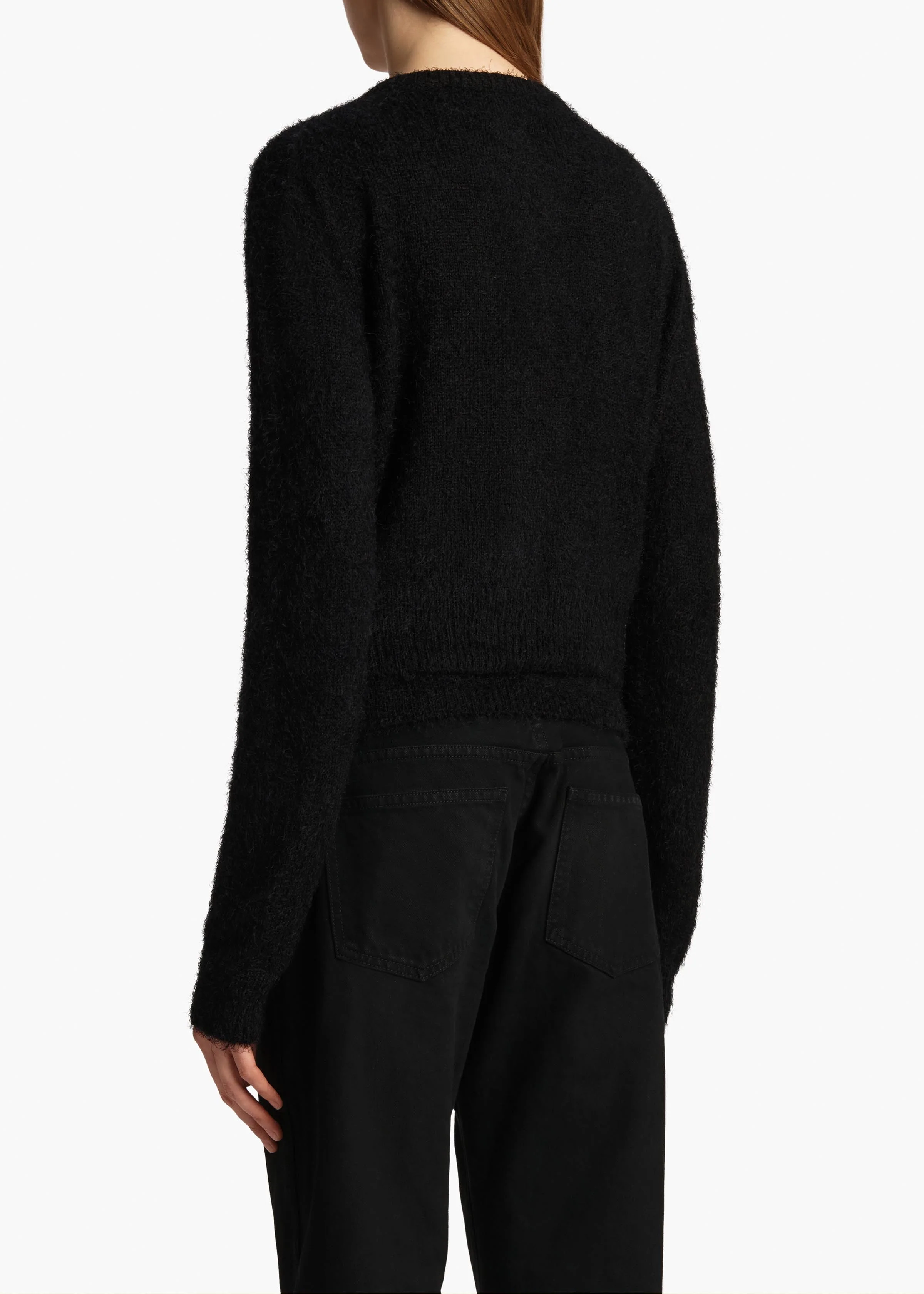 Khaite - Jules Cardigan in Black - Image 11