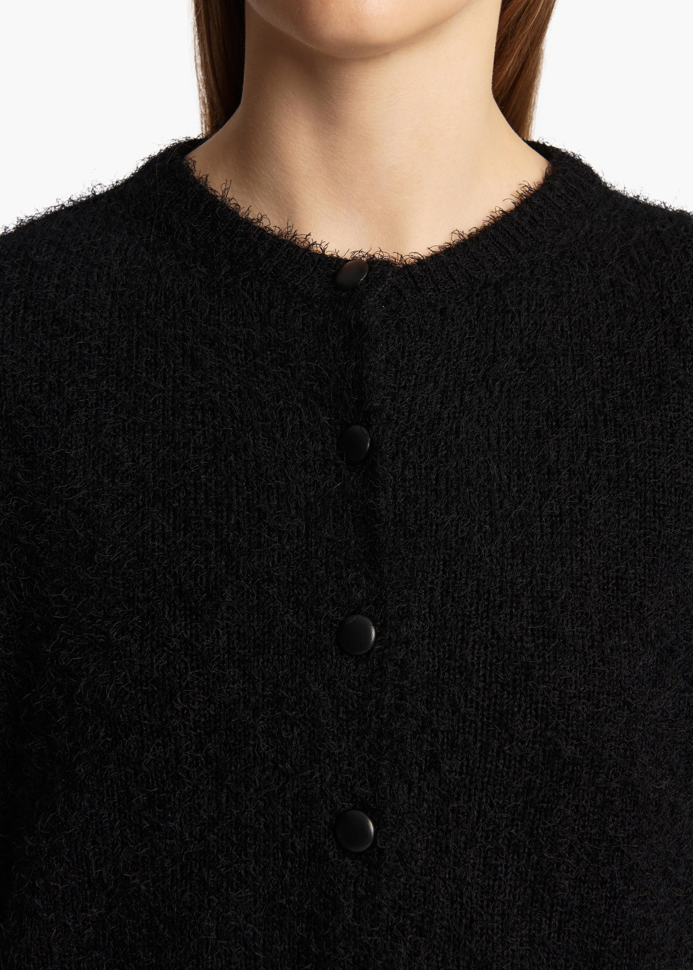 Khaite - Jules Cardigan in Black - Image 5