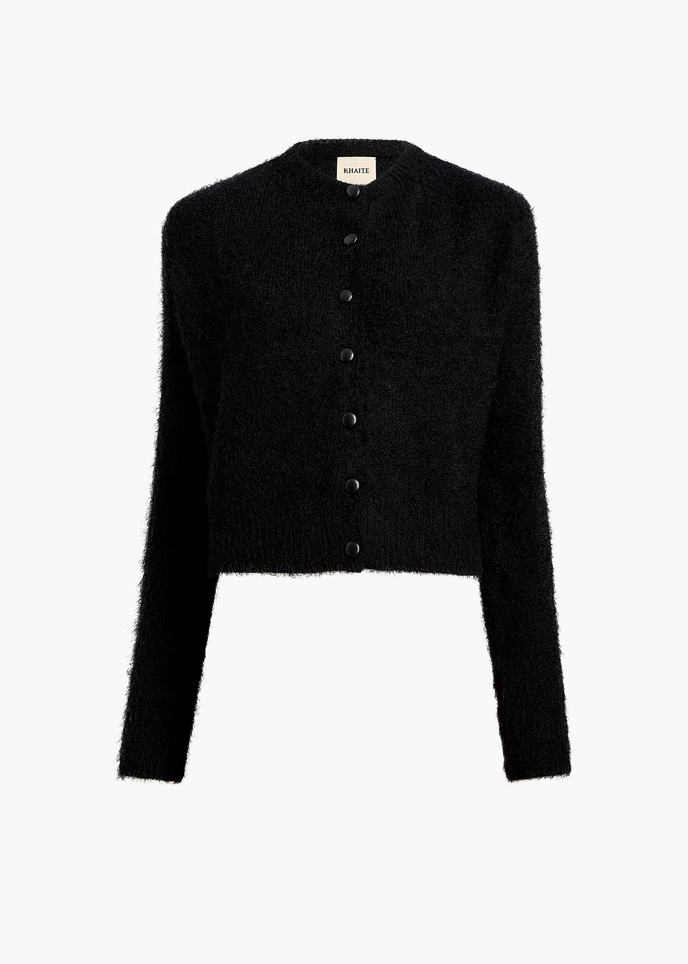 Khaite - Jules Cardigan in Black - Image 8