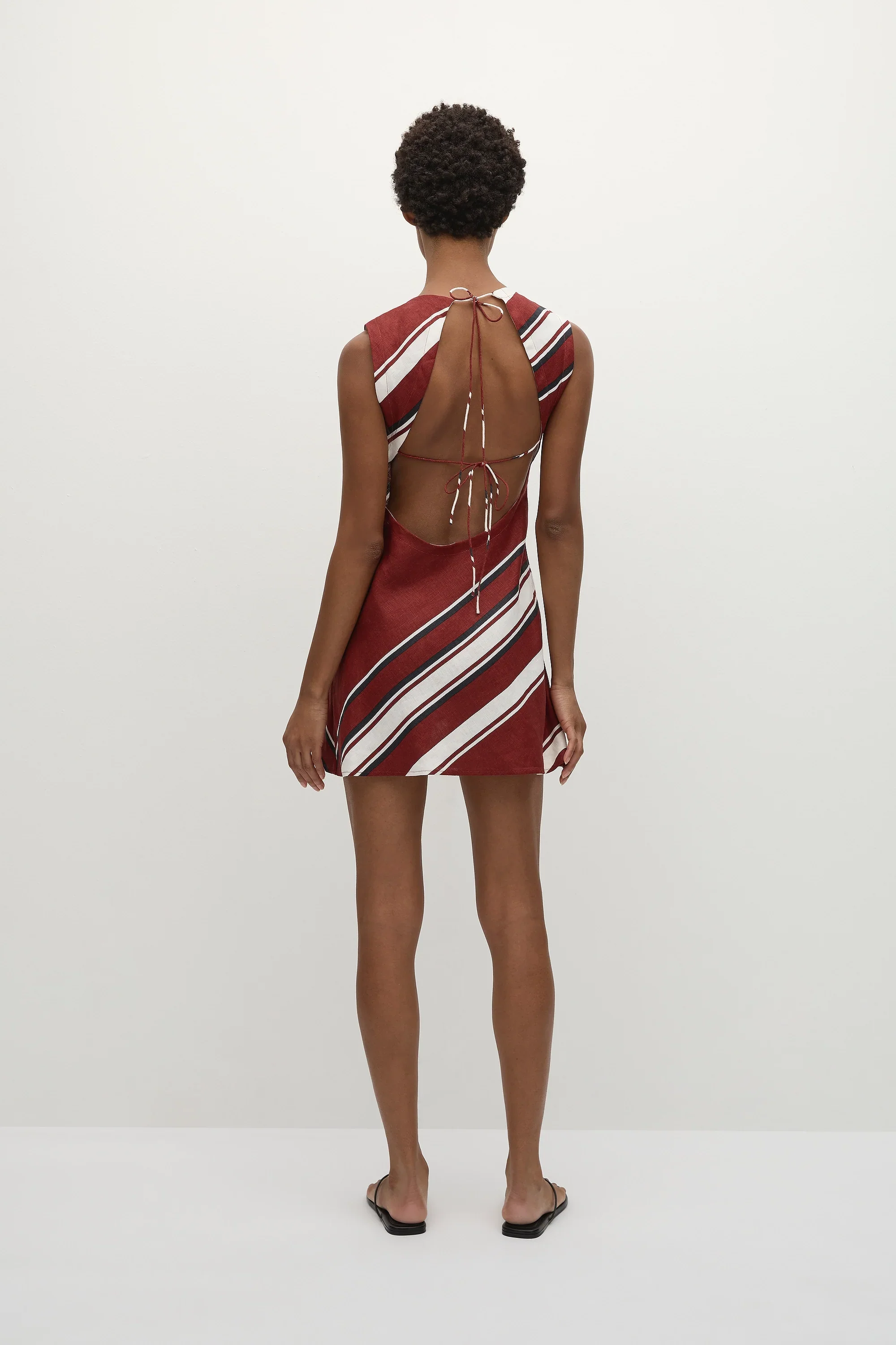 Faithfull - Julia Mini Dress Hydra Stripe - Final Sale - Image 5
