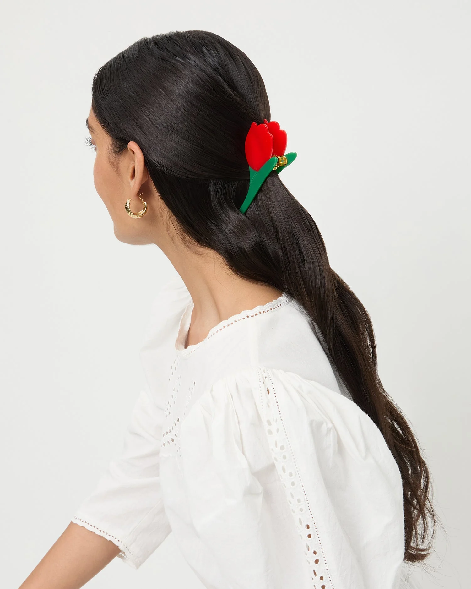 Loeffler Randall - Juniper Red/Pink Tulip Clip Set - Image 3