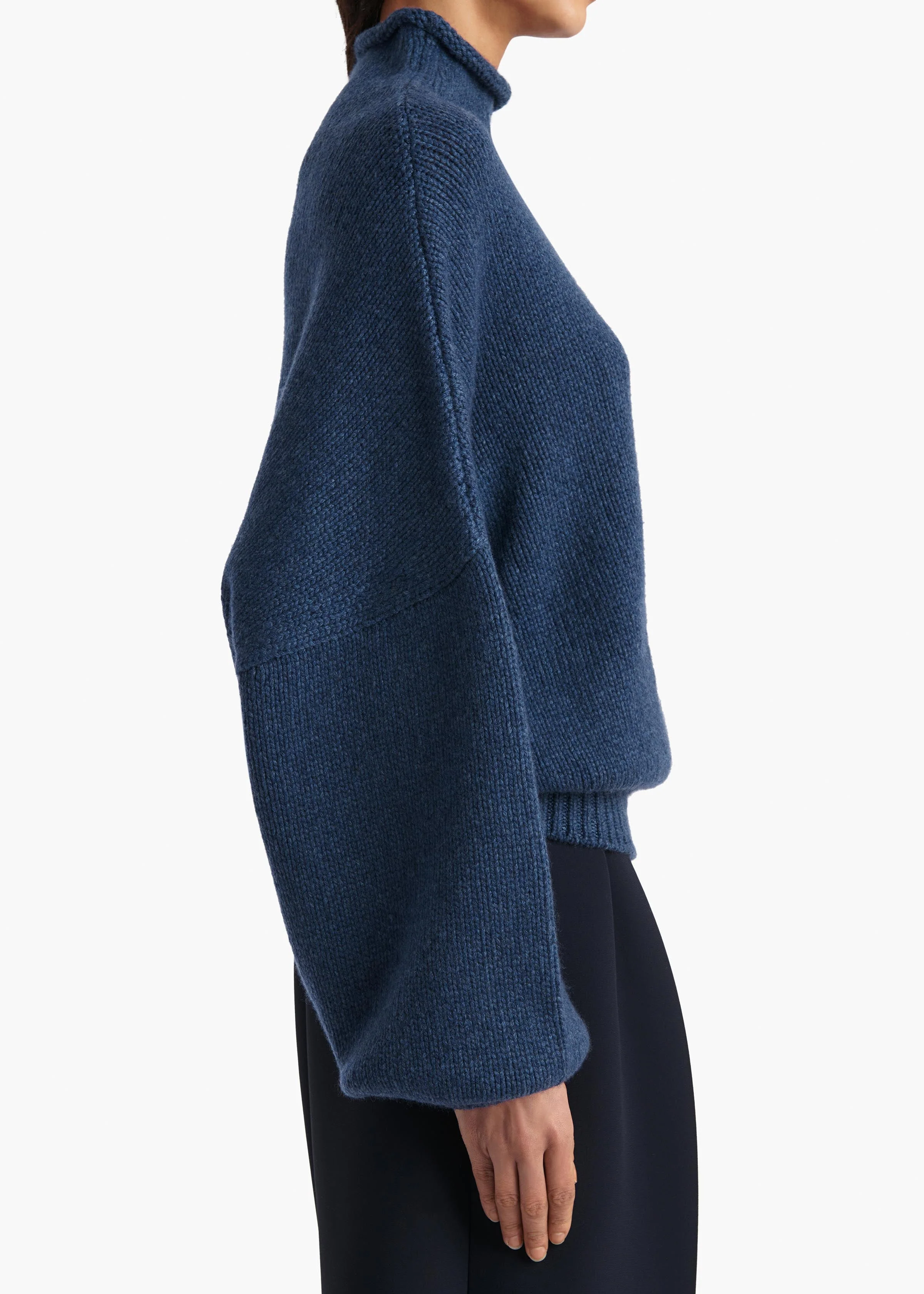 Khaite - Juniper Sweater in Indigo - Image 13