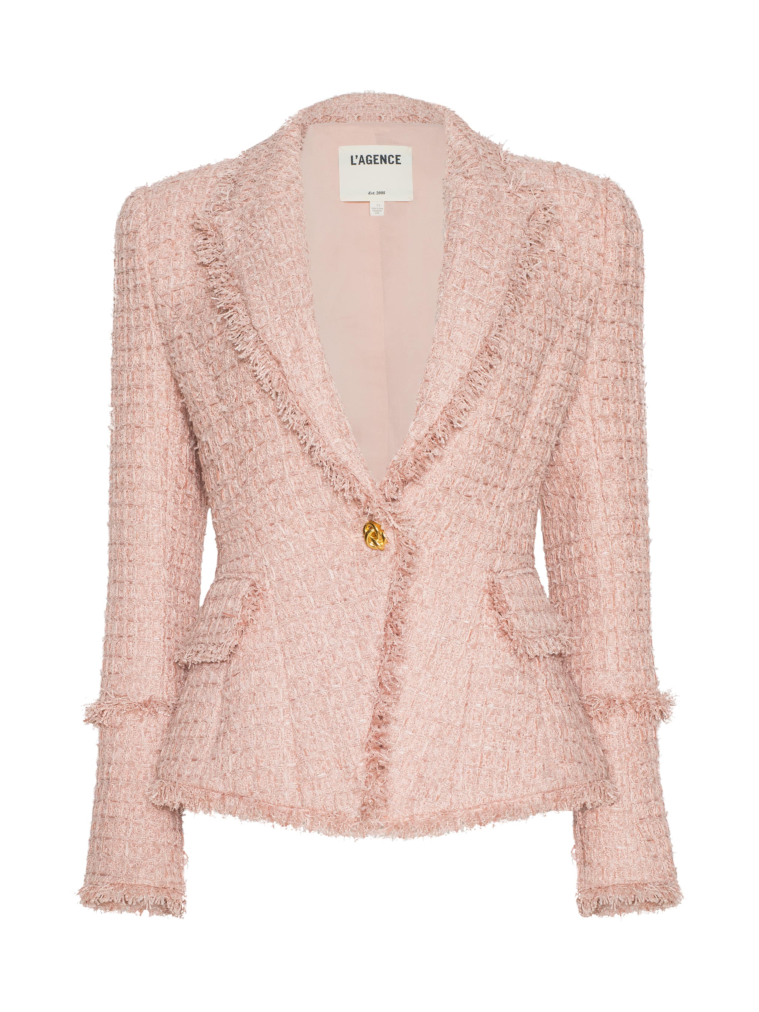 L'AGENCE - Kaisley Tweed Blazer - Image 9