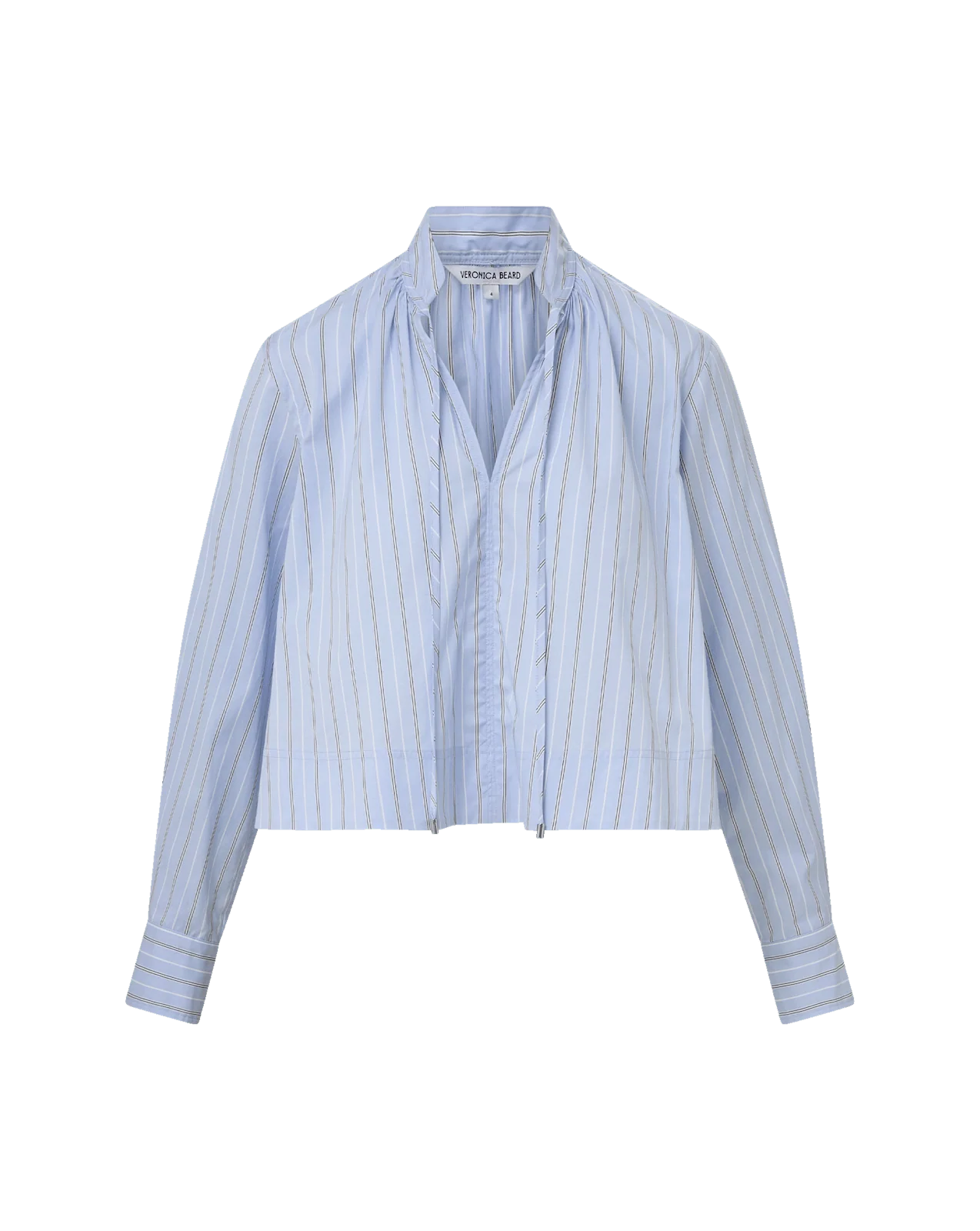 Veronica Beard - Kaits Striped Blouse - Image 5