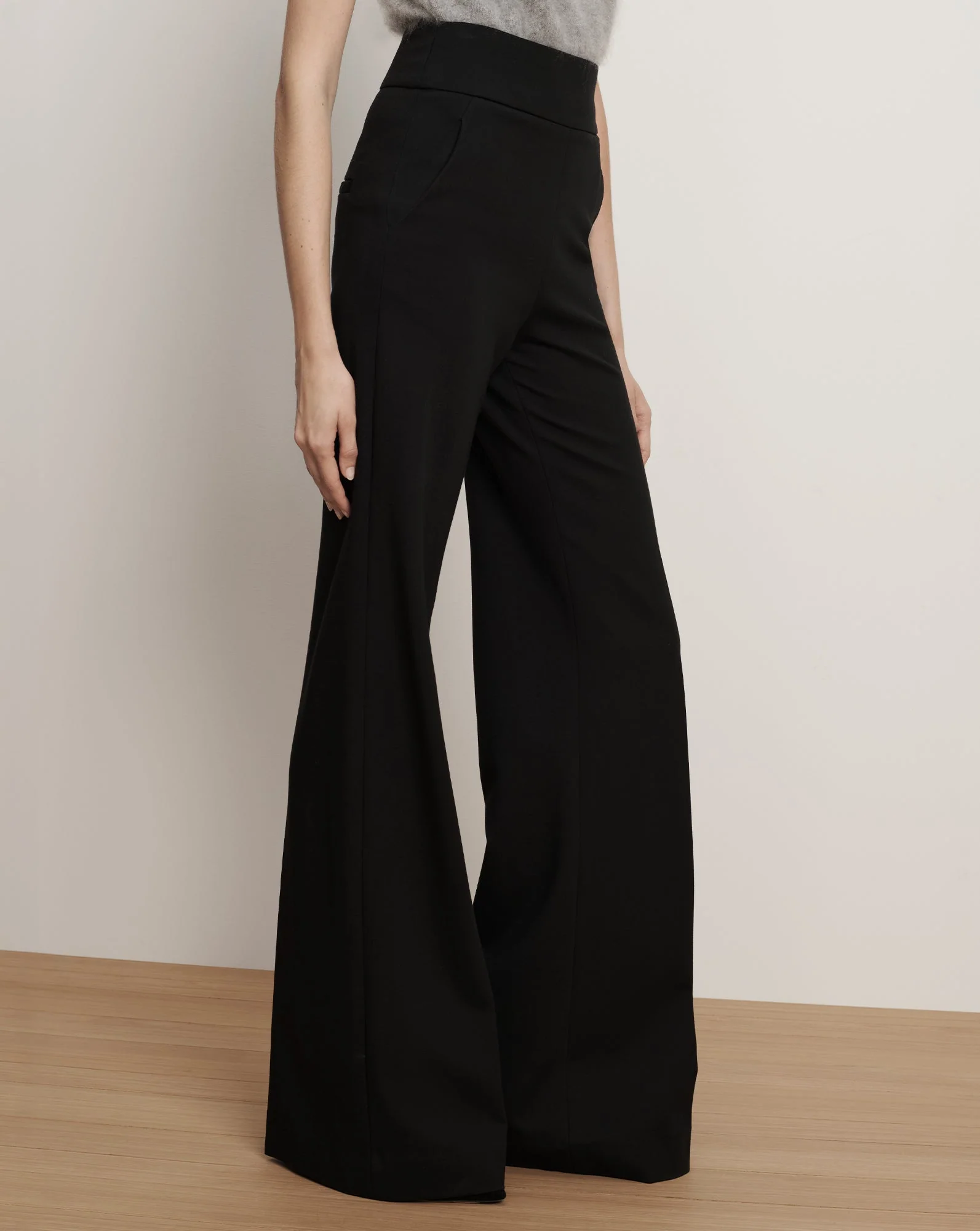 Veronica Beard - Kalinda Wide - Leg Ponte Pant - Image 2