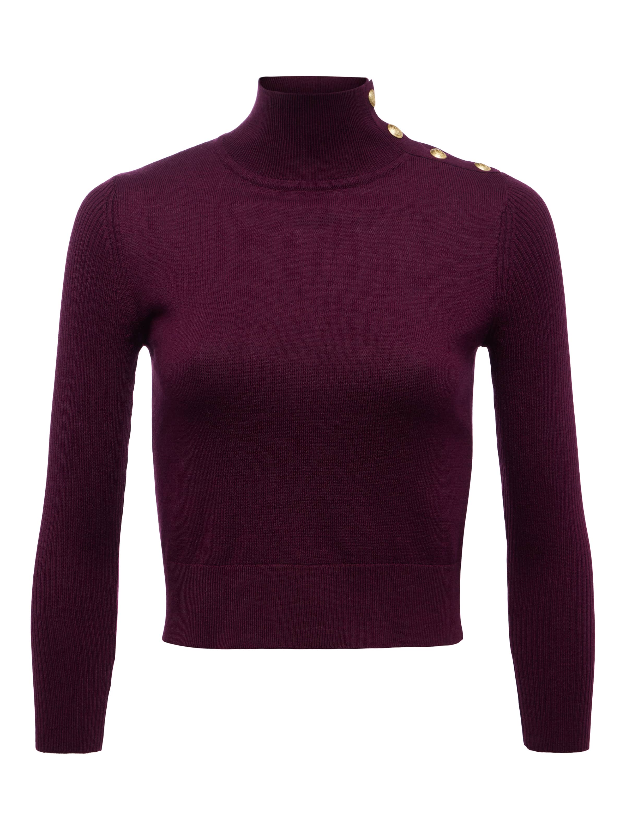 L'AGENCE - Kamdyn Cropped Sweater - Image 6