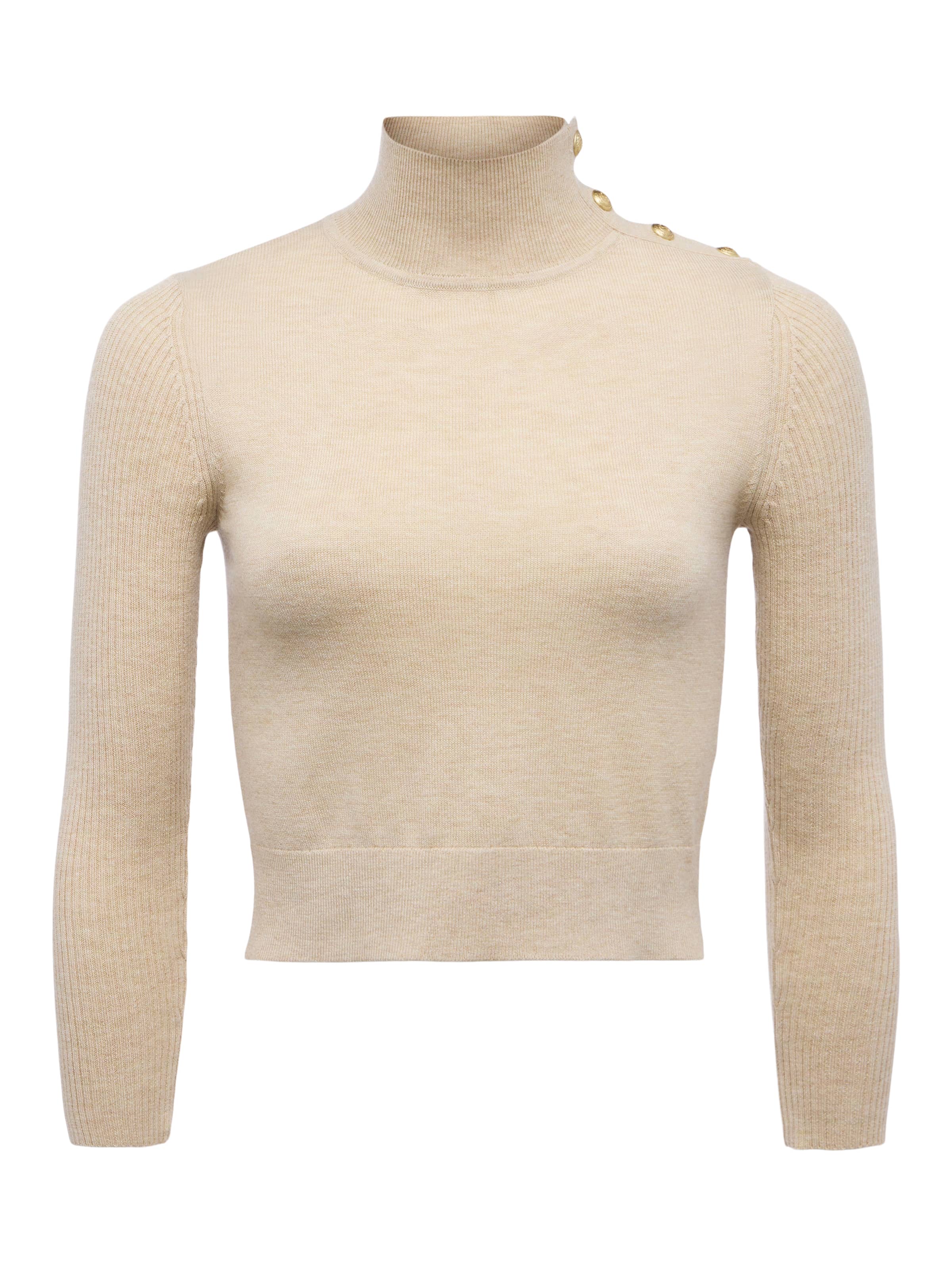 L'AGENCE - Kamdyn Cropped Sweater - Image 12