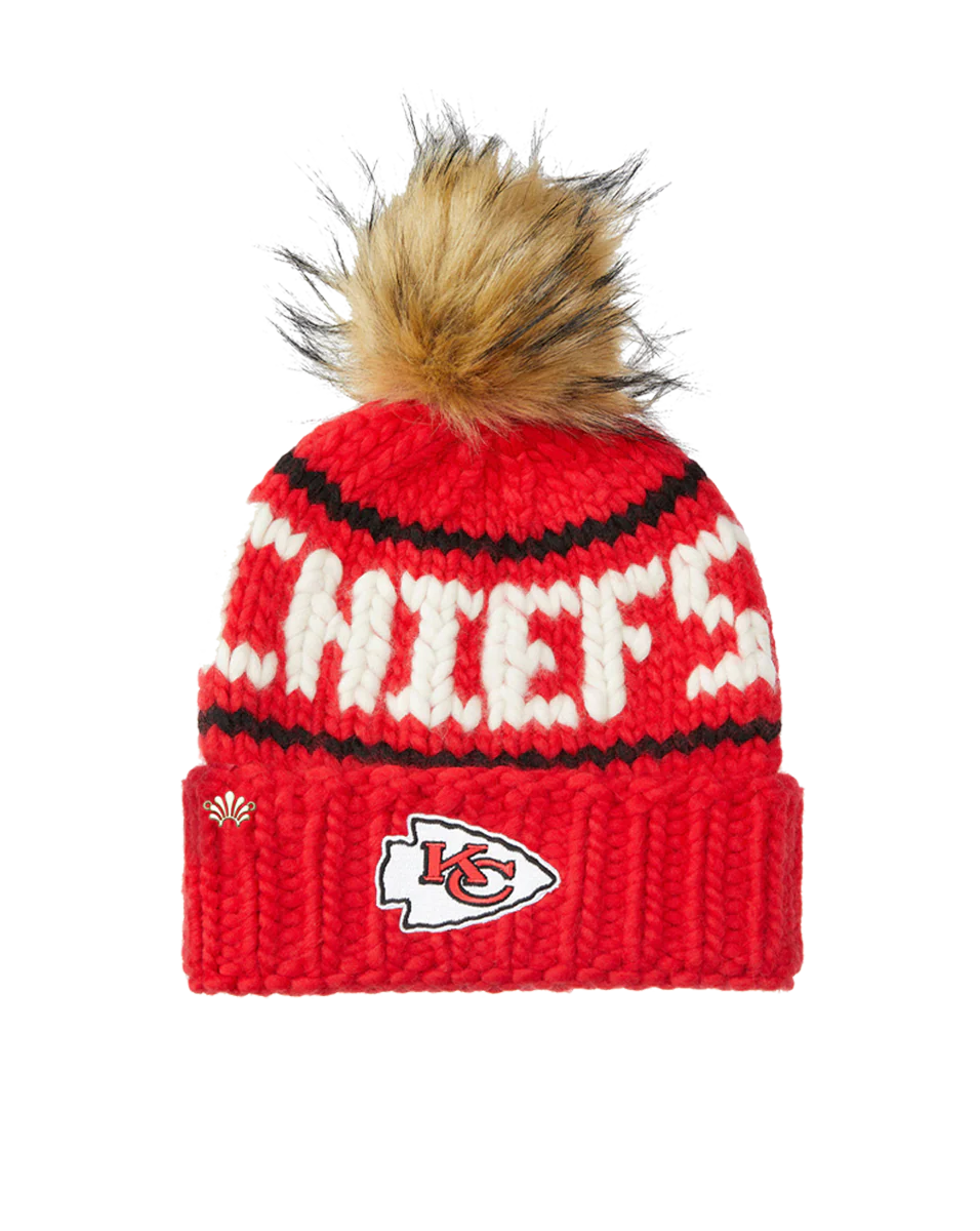 Veronica Beard - Kansas City Chiefs Beanie - Image 2
