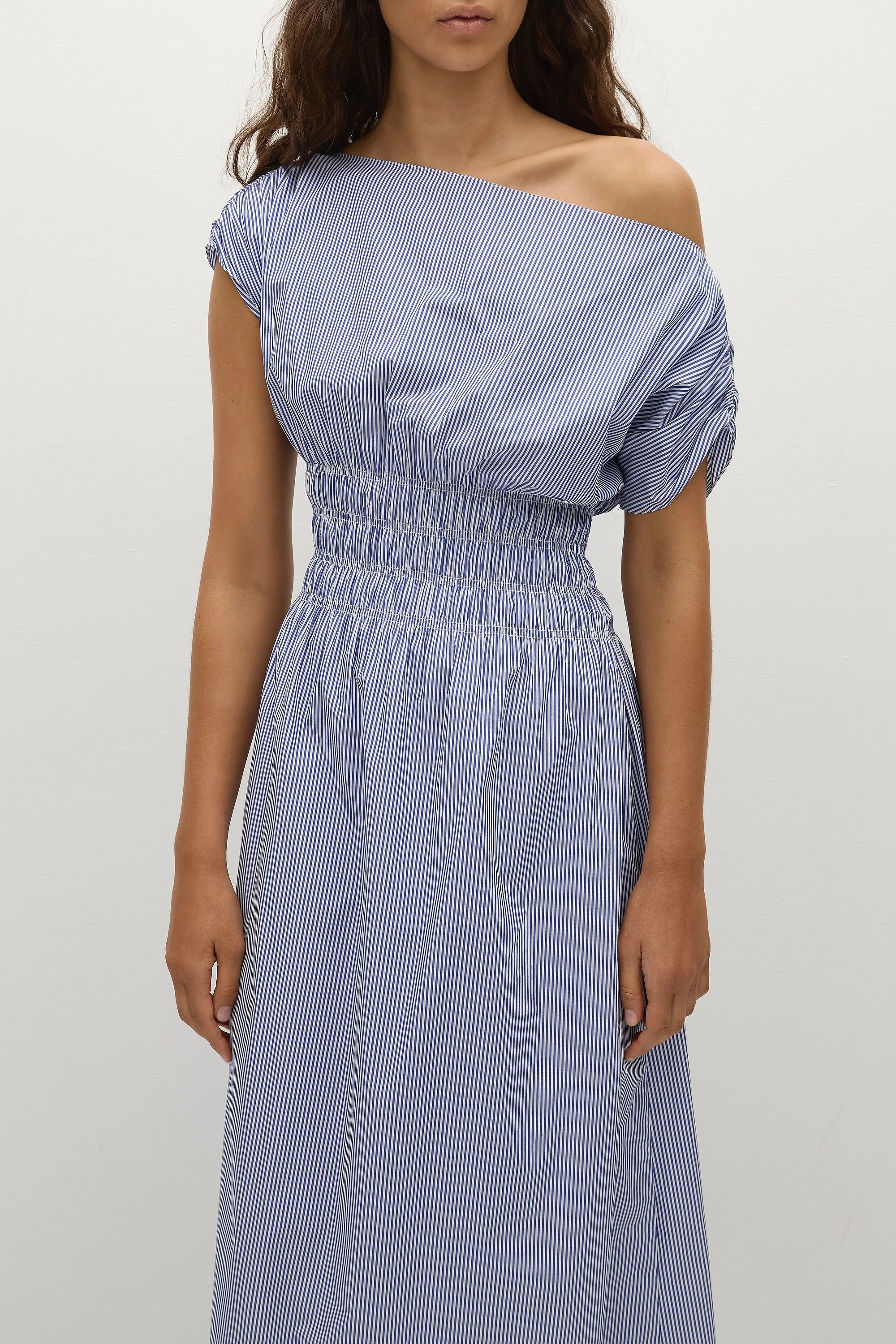 Faithfull - Kara Maxi Dress Helle Stripe Vintage Navy - Image 2