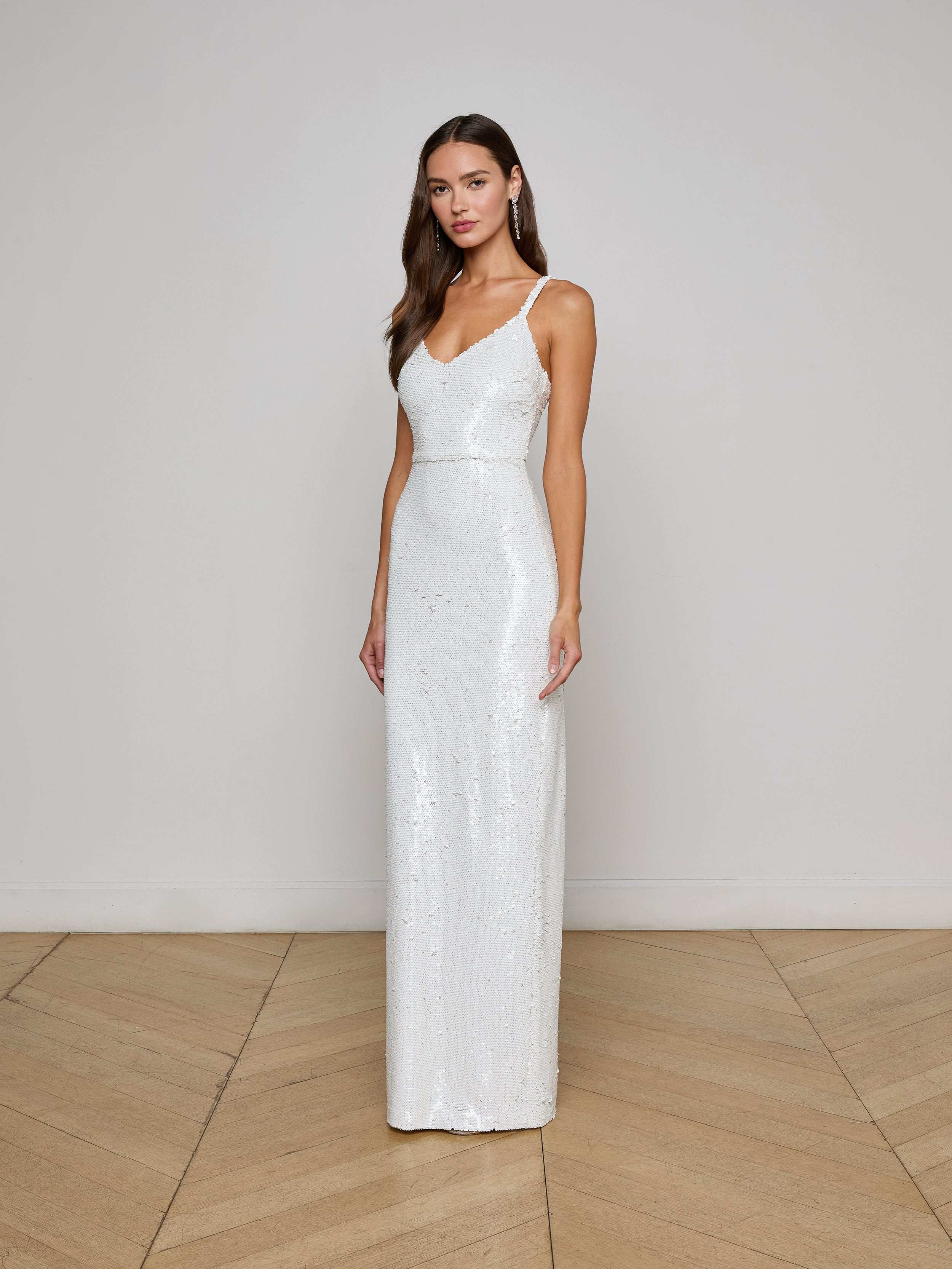 L'AGENCE - Karma Sequin Maxi Dress - Image 7