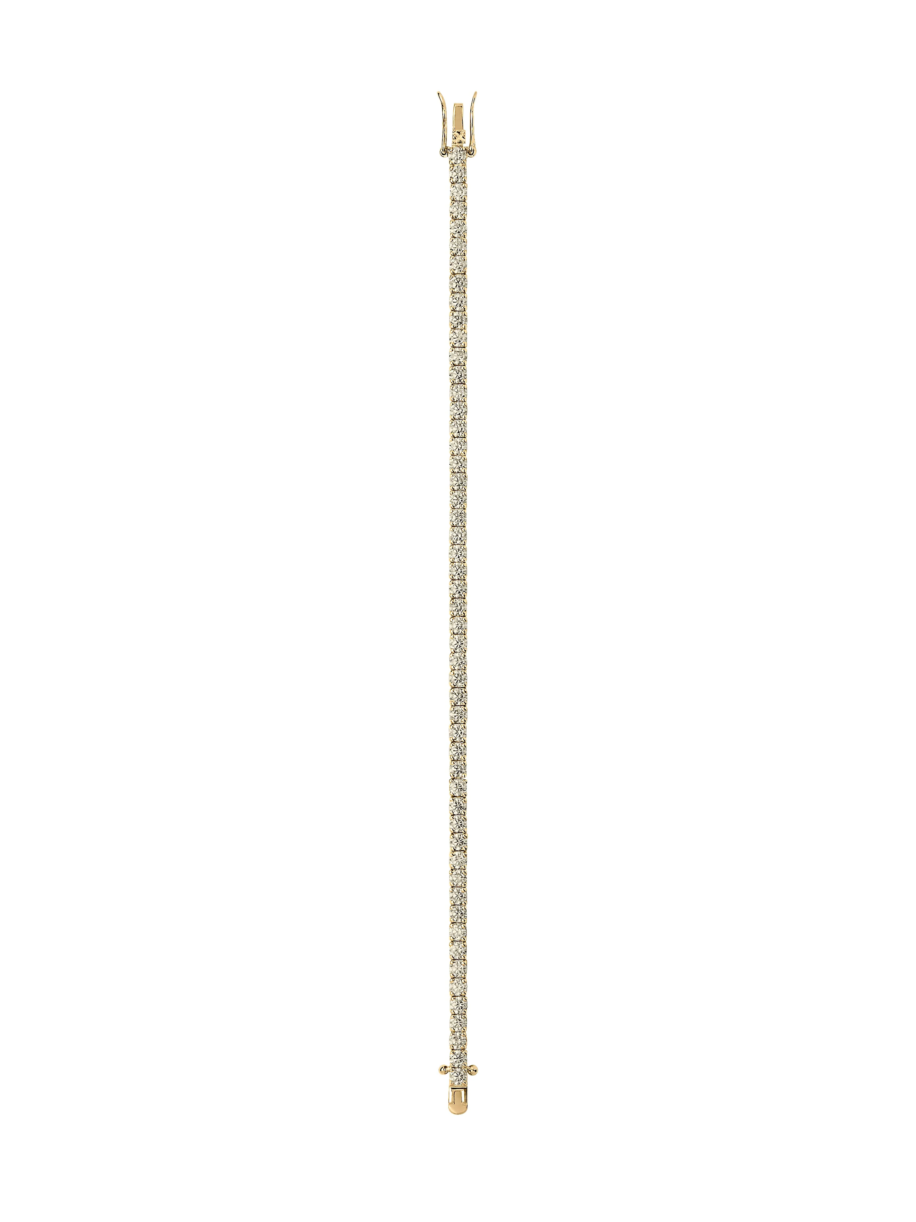 Dorsey - KATE RIVIÈRE BRACELET IN 3MM HONEY MOISSANITE