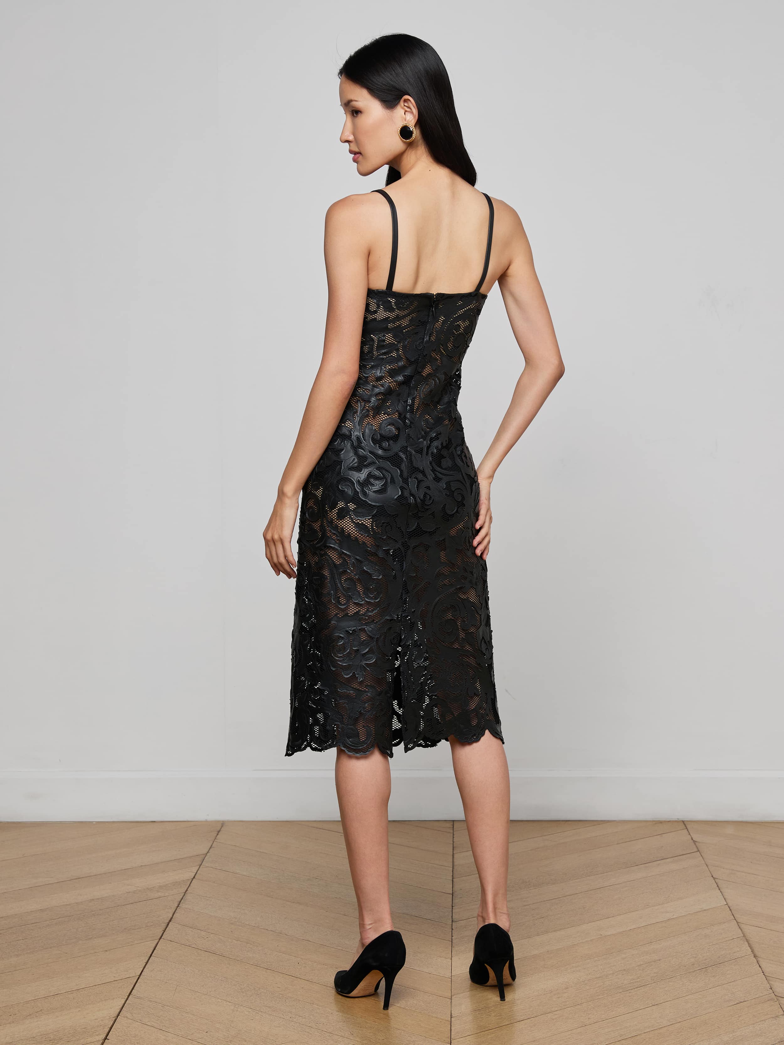L'AGENCE - Kazuko Vegan Leather Dress - Image 10