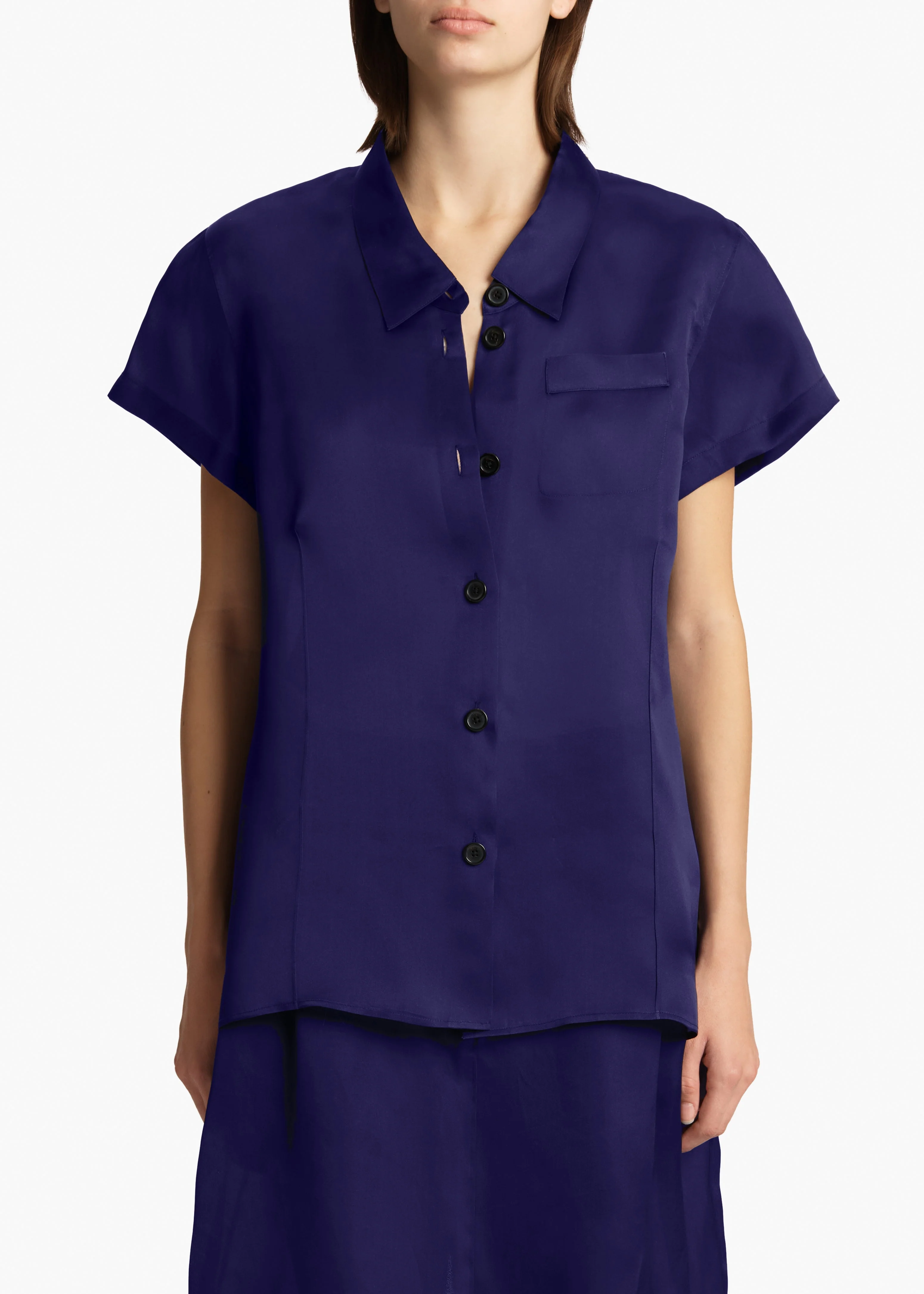 Khaite - Keefe Top in Amethyst - Image 3