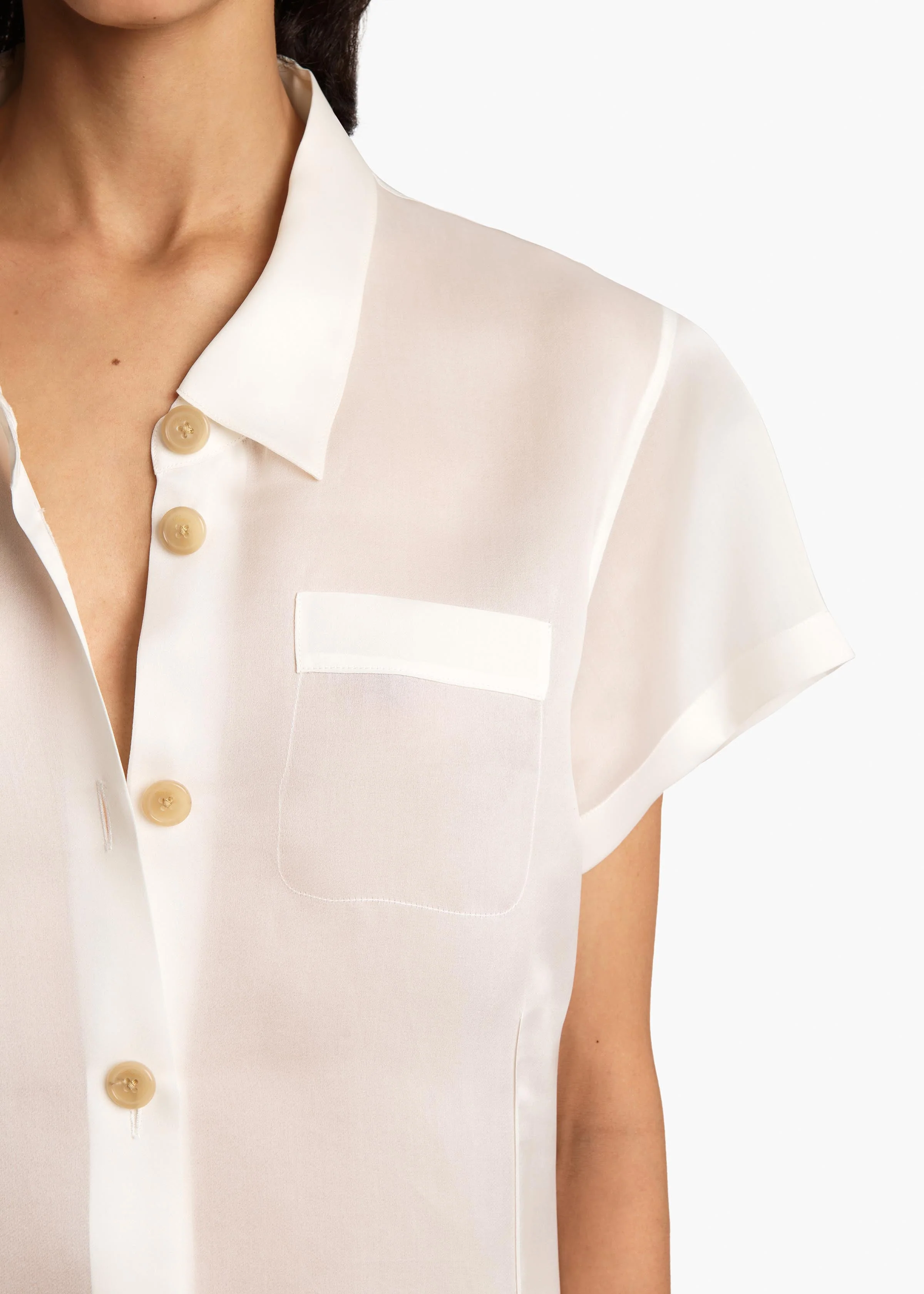 Khaite - Keefe Top in Chalk - Image 12