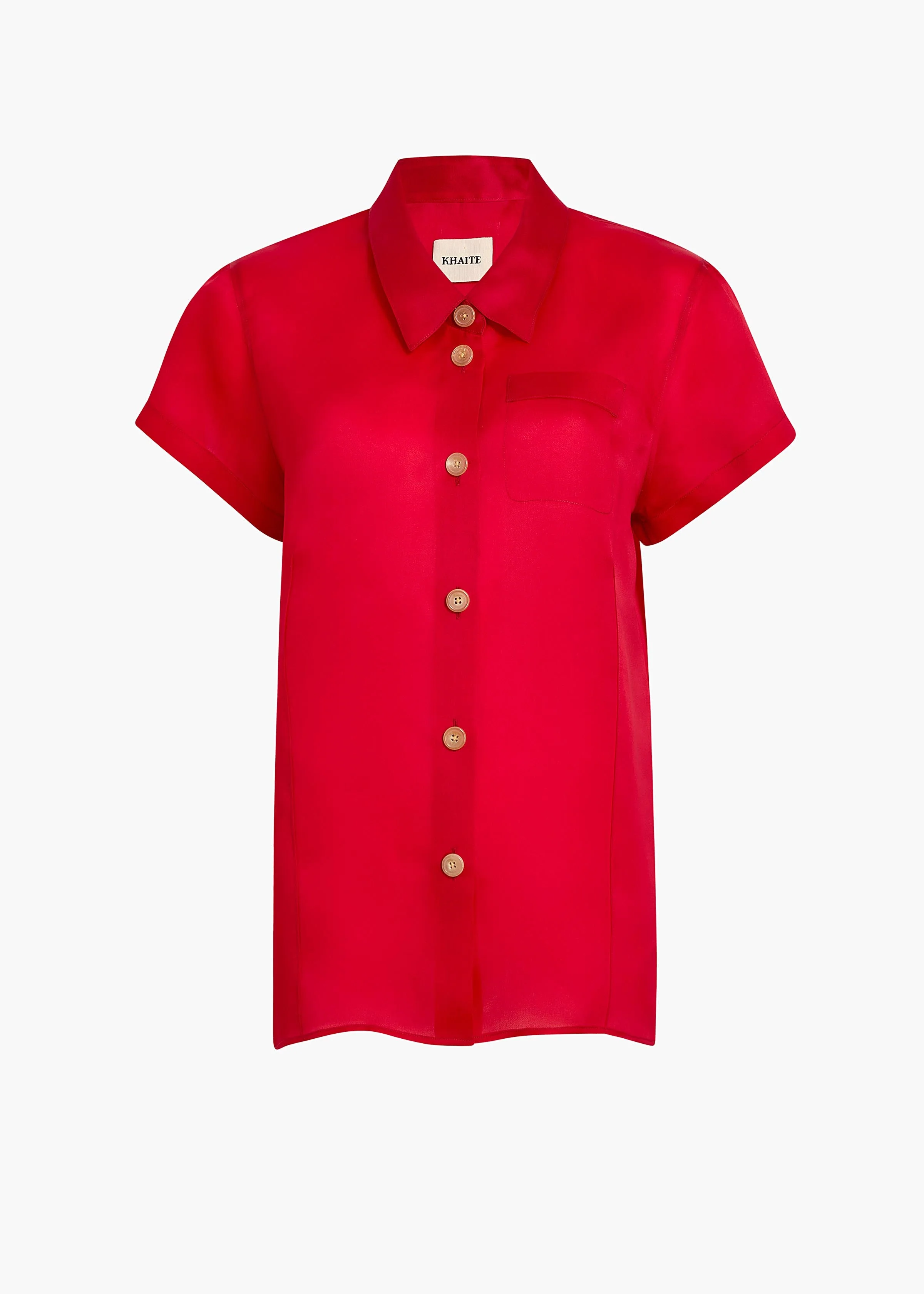 Khaite - Keefe Top in Raspberry