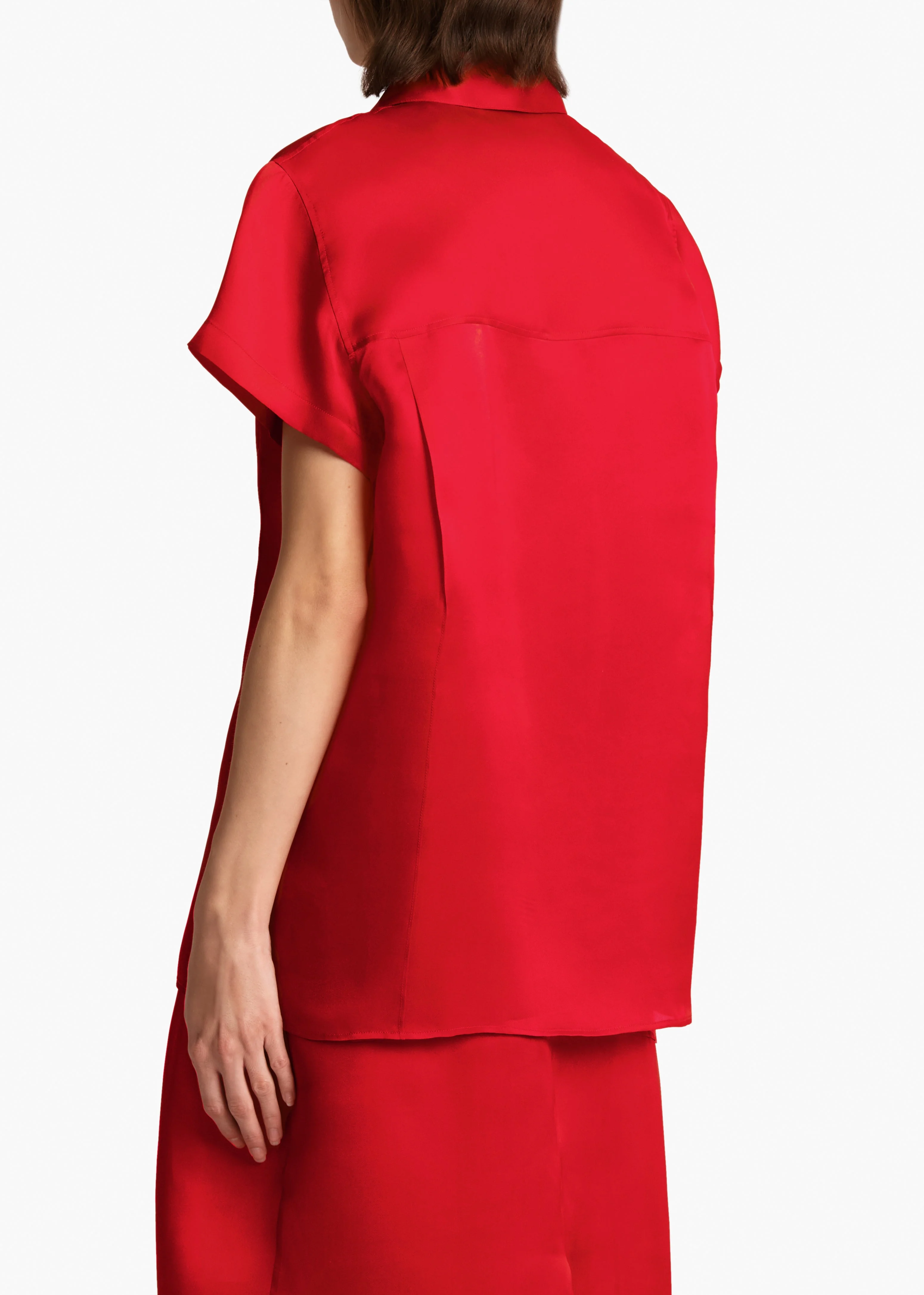 Khaite - Keefe Top in Raspberry - Image 4