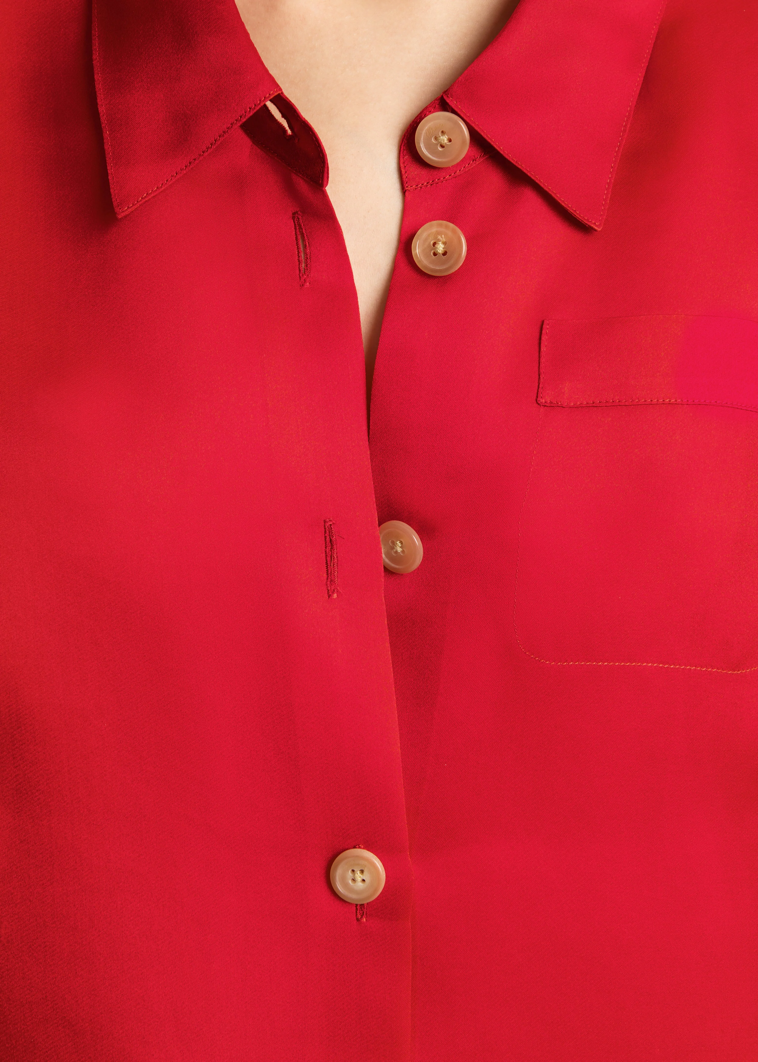 Khaite - Keefe Top in Raspberry - Image 6