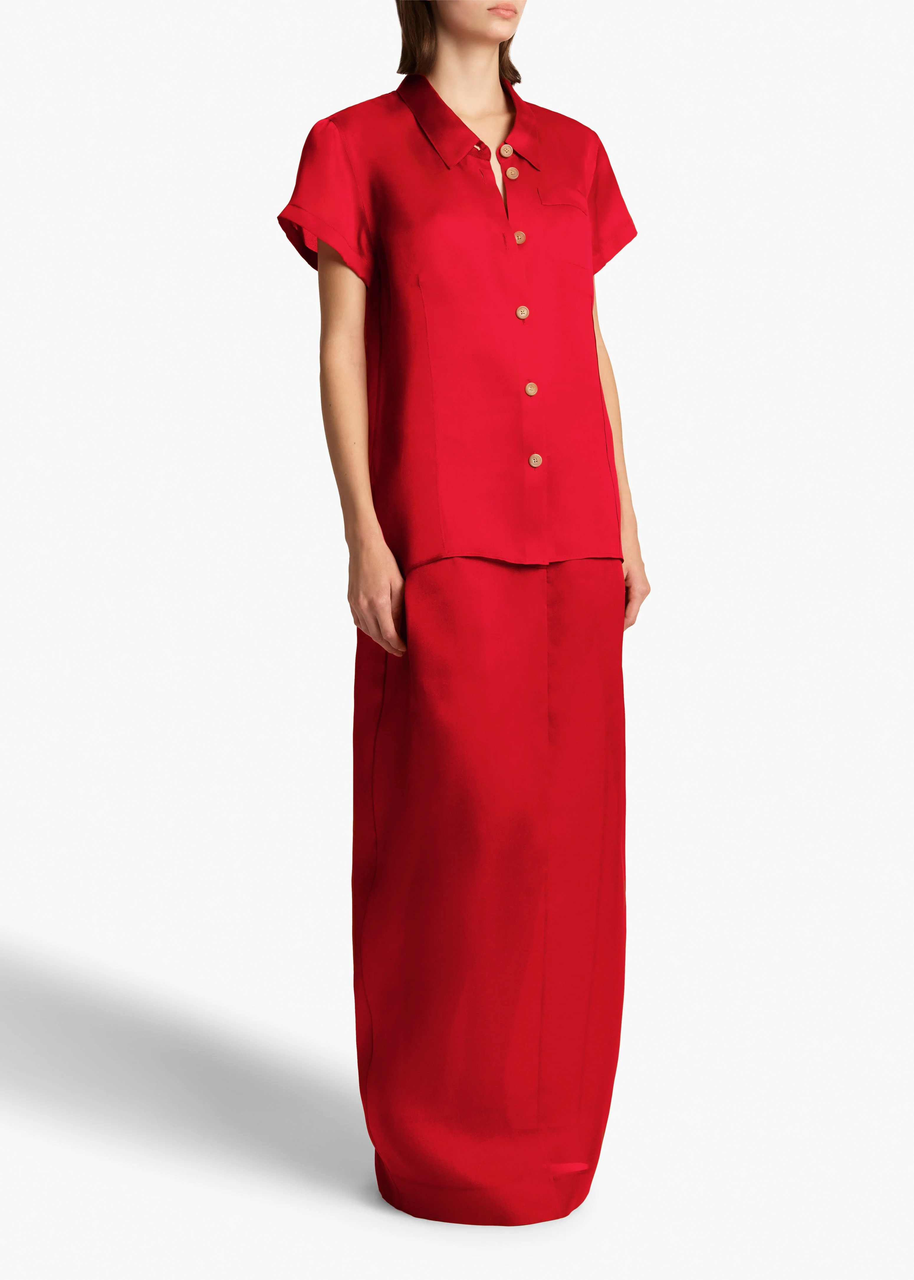 Khaite - Keefe Top in Raspberry - Image 9