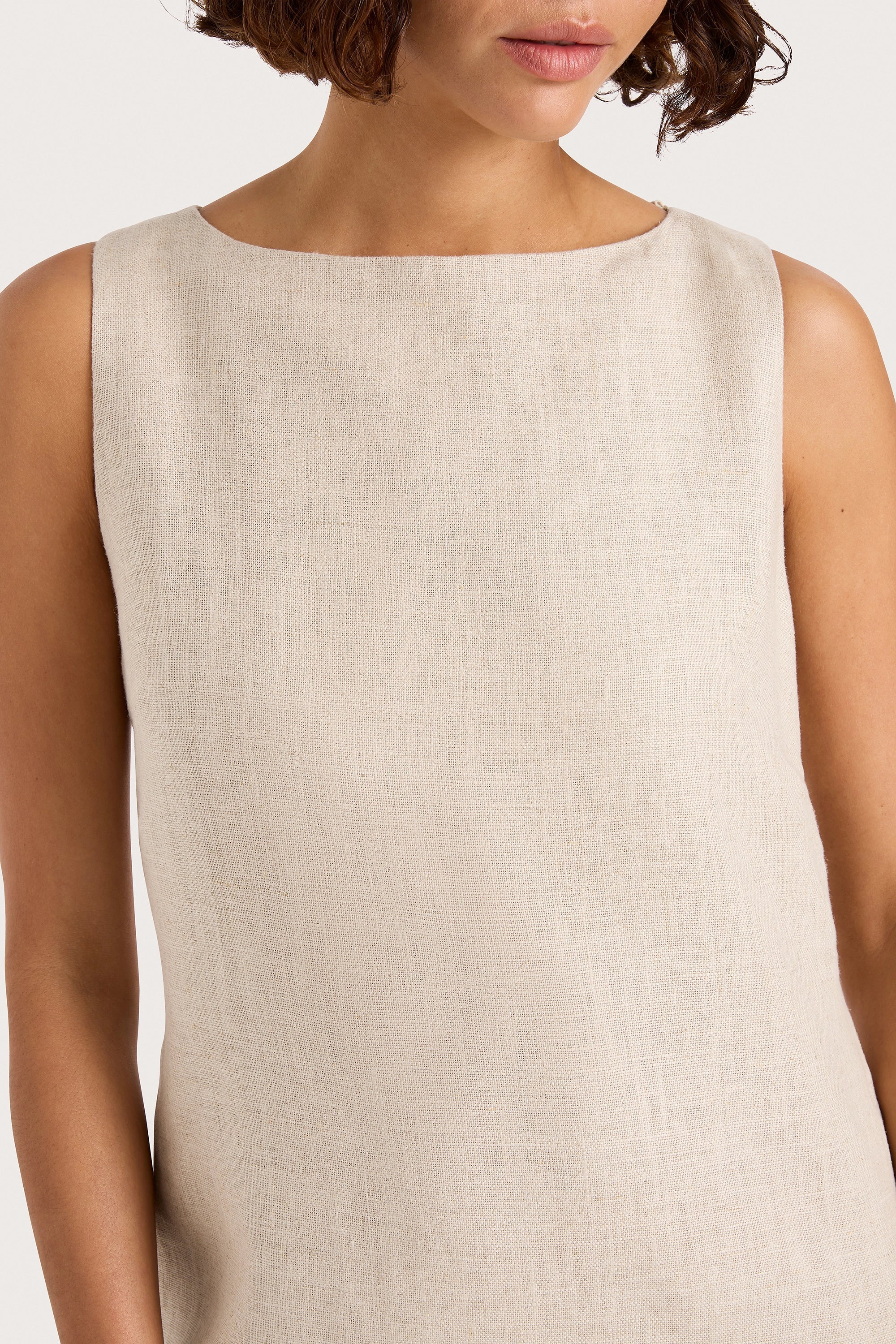 Faithfull - Kelly Mini Dress Natural - Image 4
