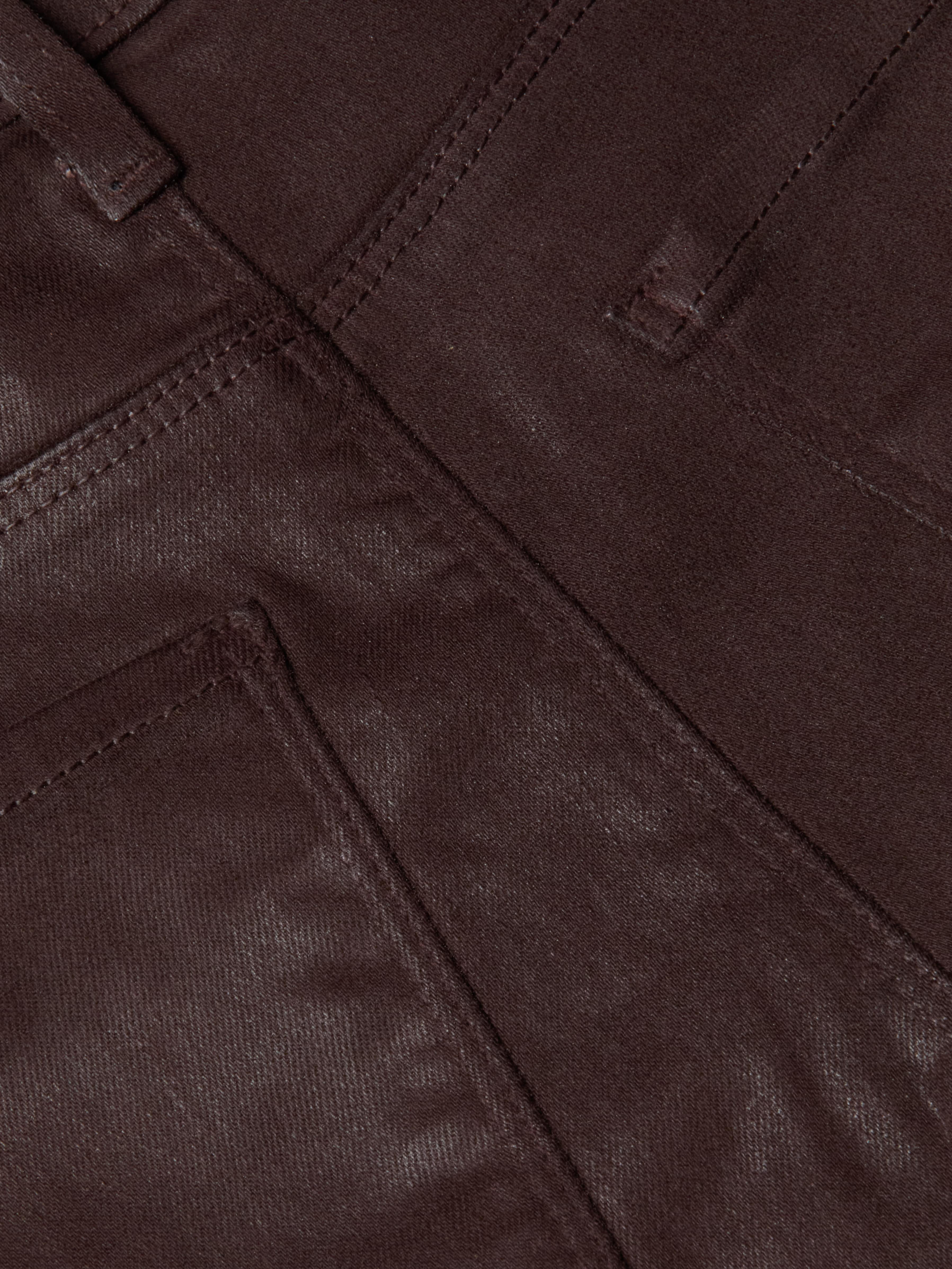 L'AGENCE - Kendra Coated Cropped Flare Jean - Image 11