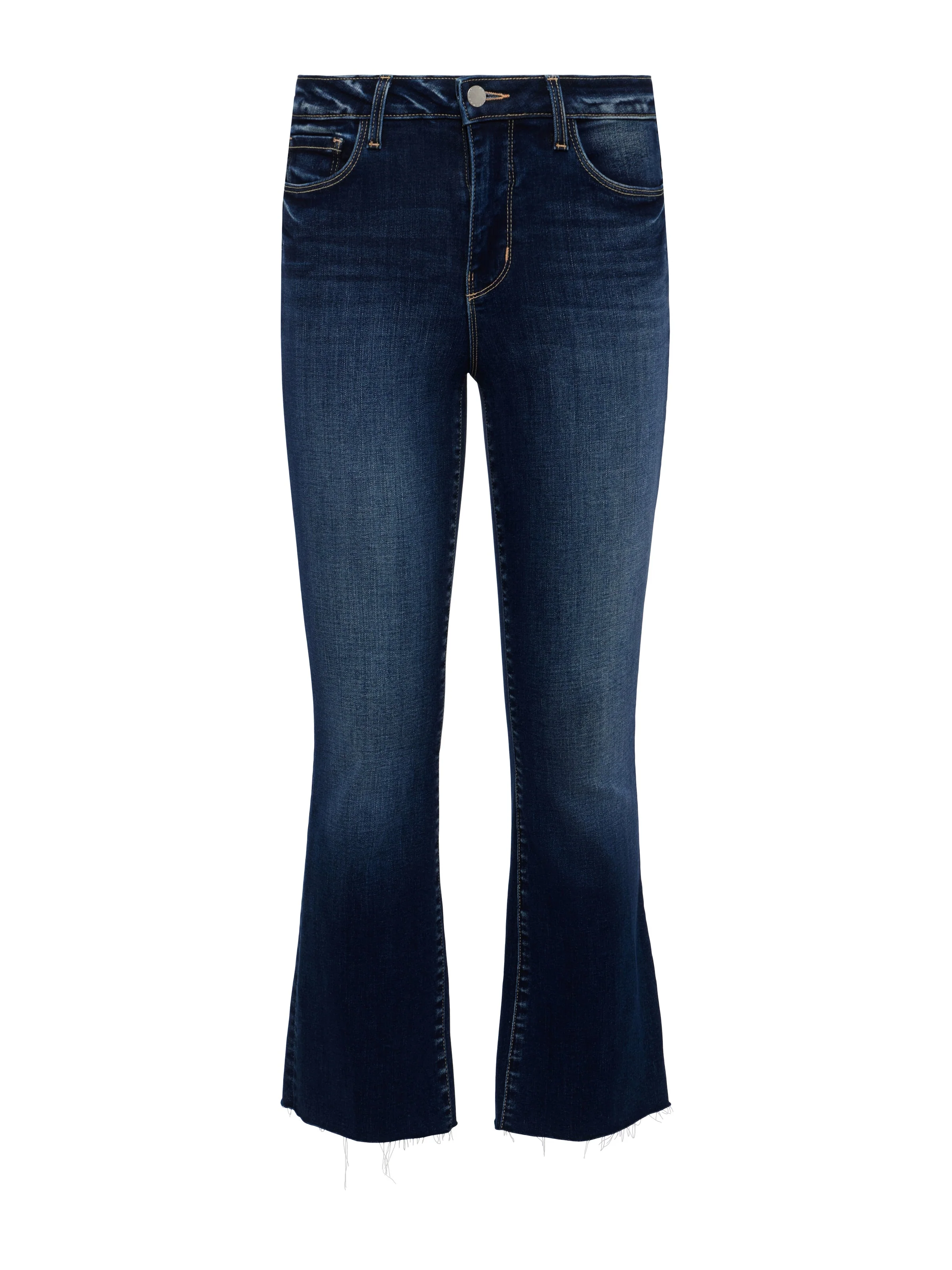 L'AGENCE - Kendra Cropped Flare Jean - Image 5