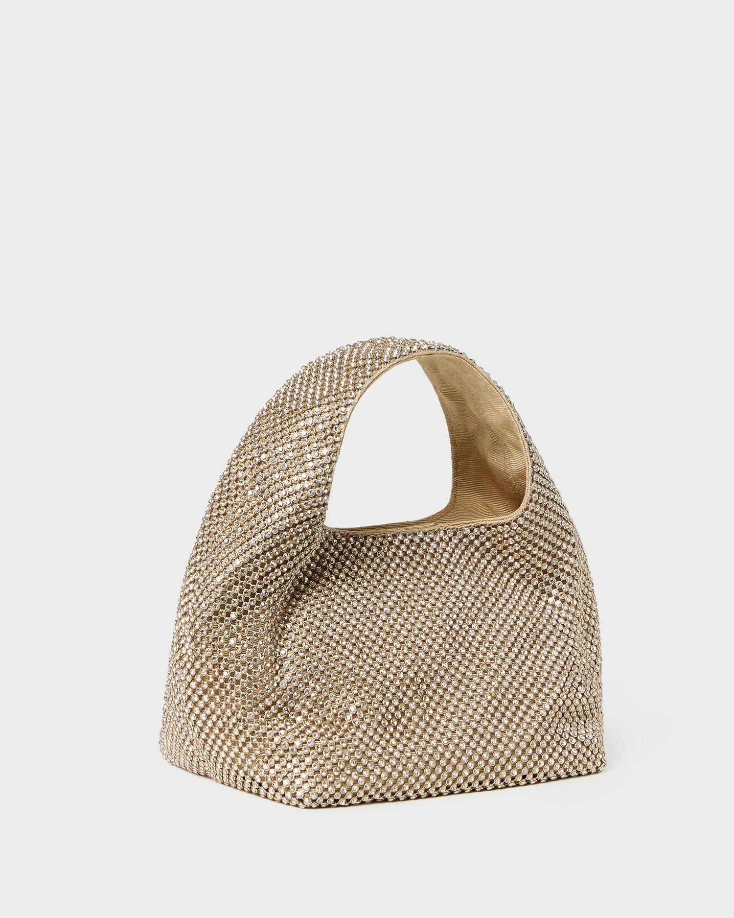 Loeffler Randall - Kenzie Gold Diamanté Mini Bag - Image 2