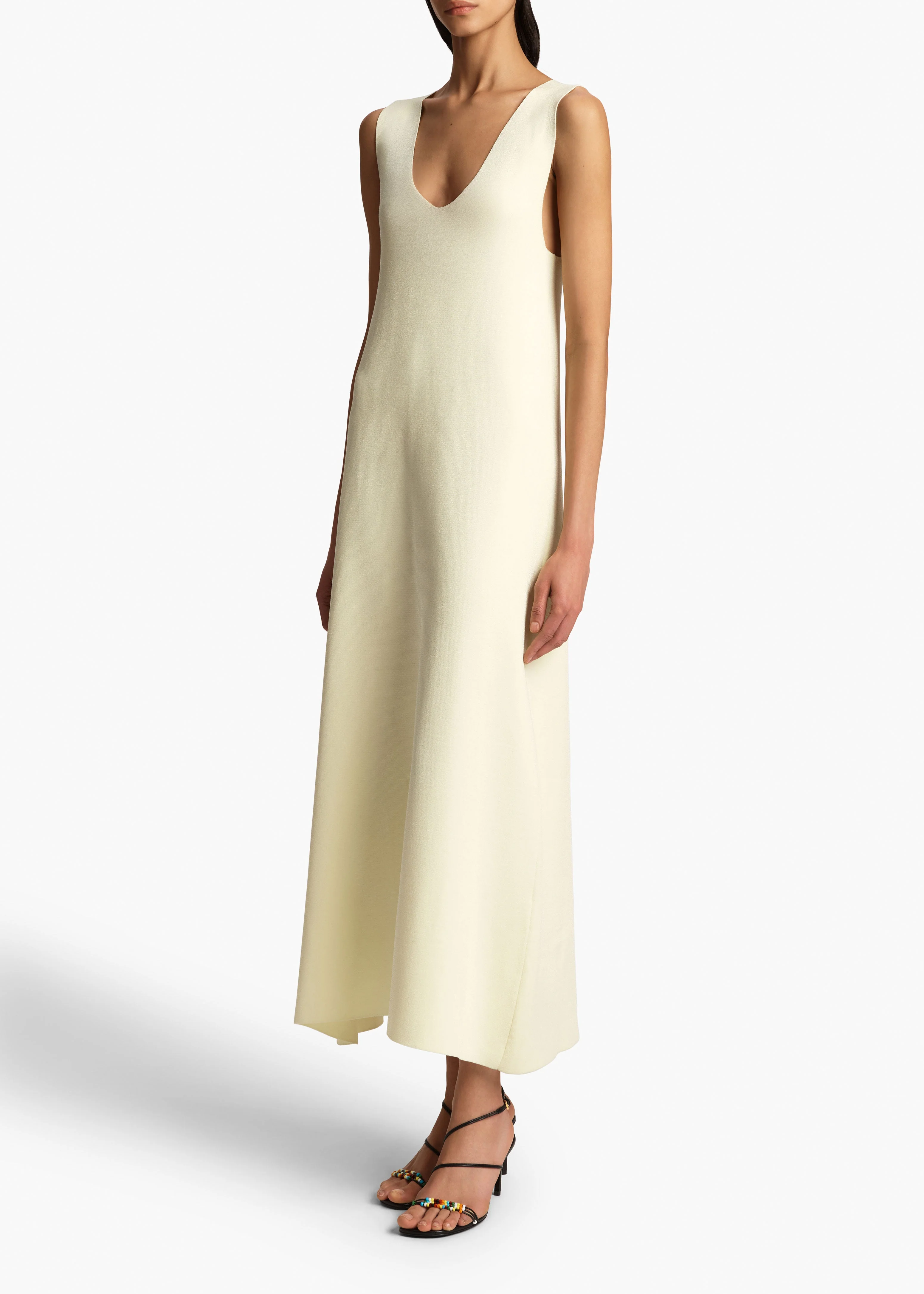 Khaite - Keran Dress in Zest - Image 9