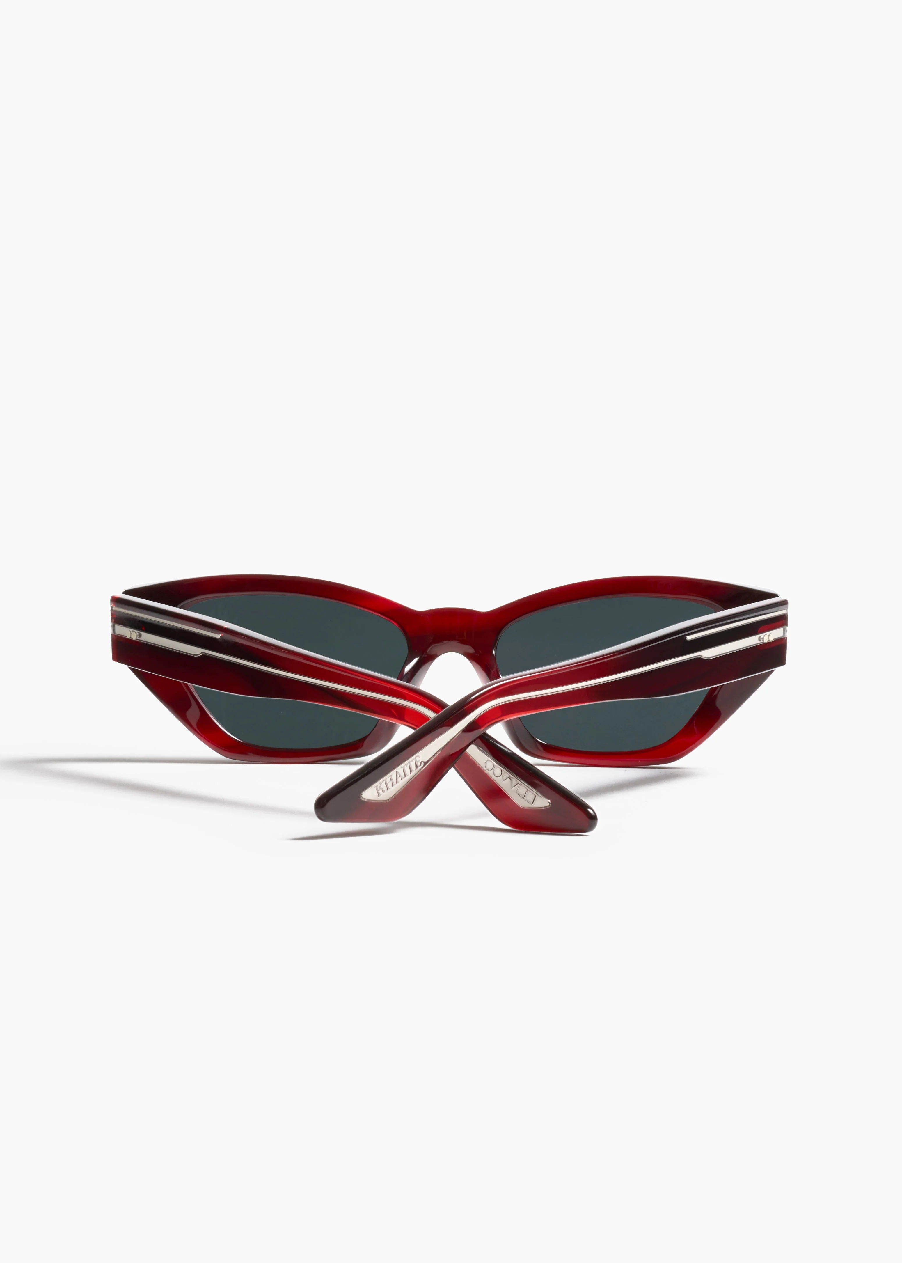 Khaite - x Oliver Peoples 1961C in Bordeaux Bark and Grey - Image 7