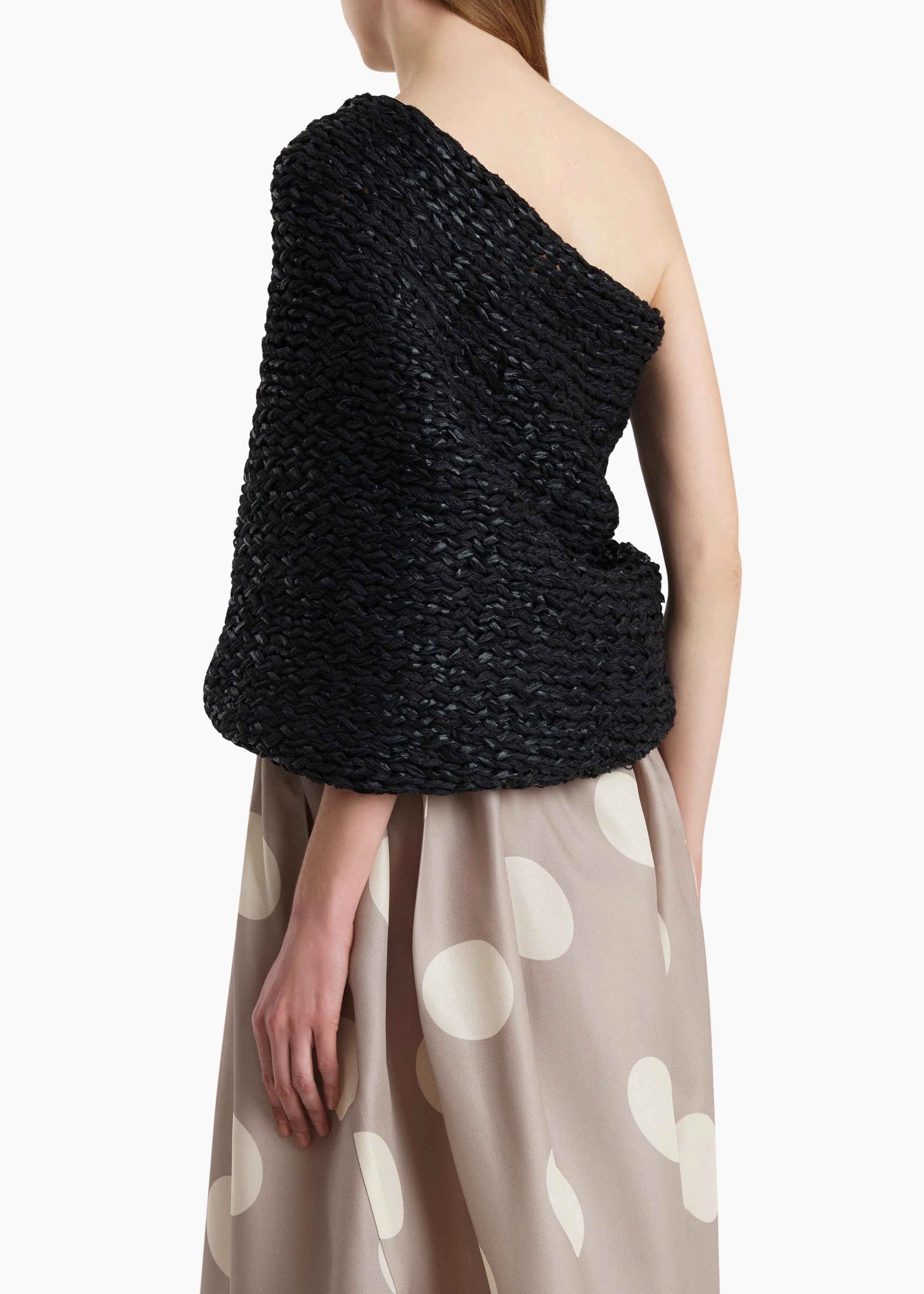 Khaite - Addison Shawl in Black - Image 4