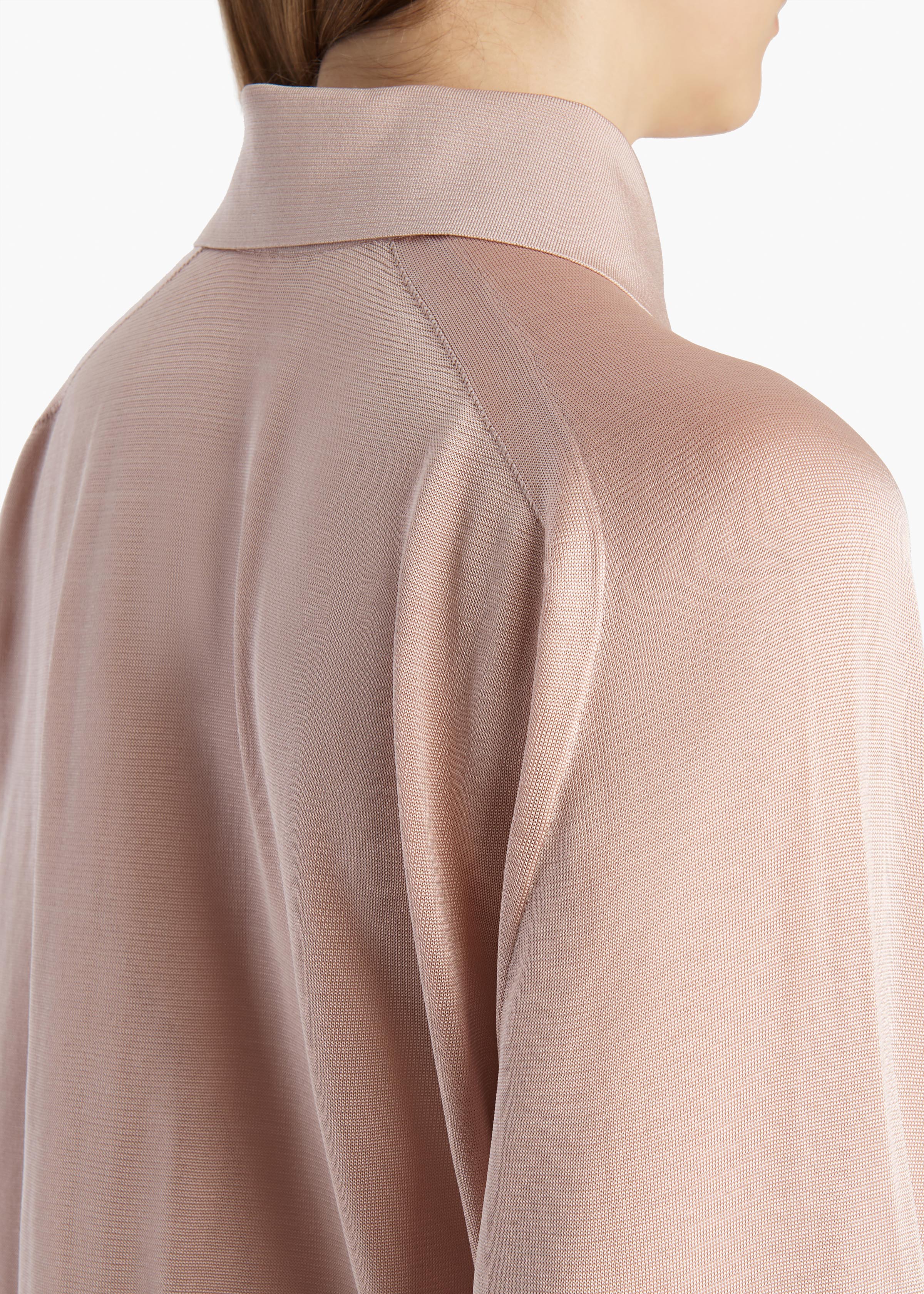 Khaite - Alexa Top in Dusty Rose - Image 6