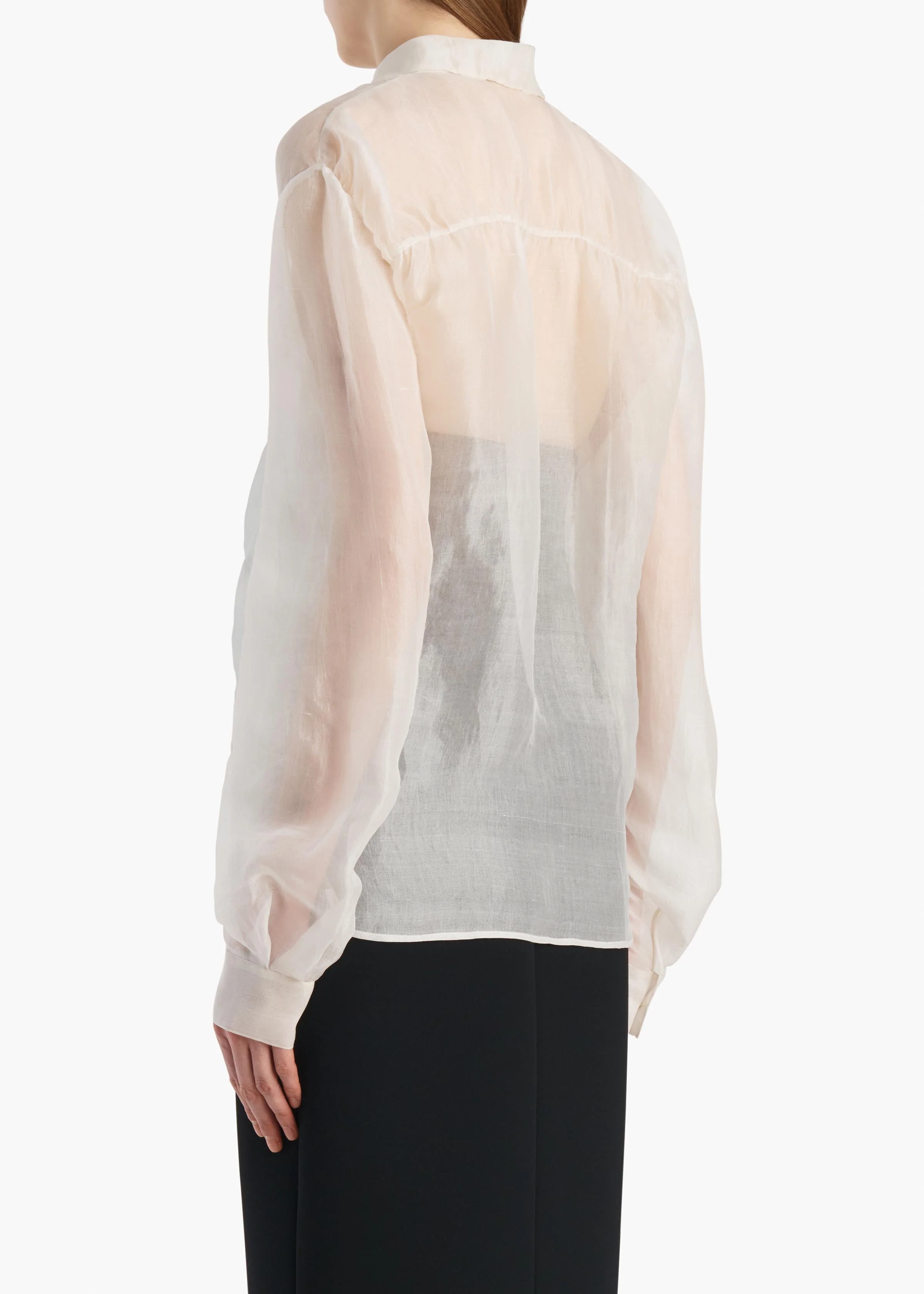 Khaite - Allie Top in Chalk - Image 4