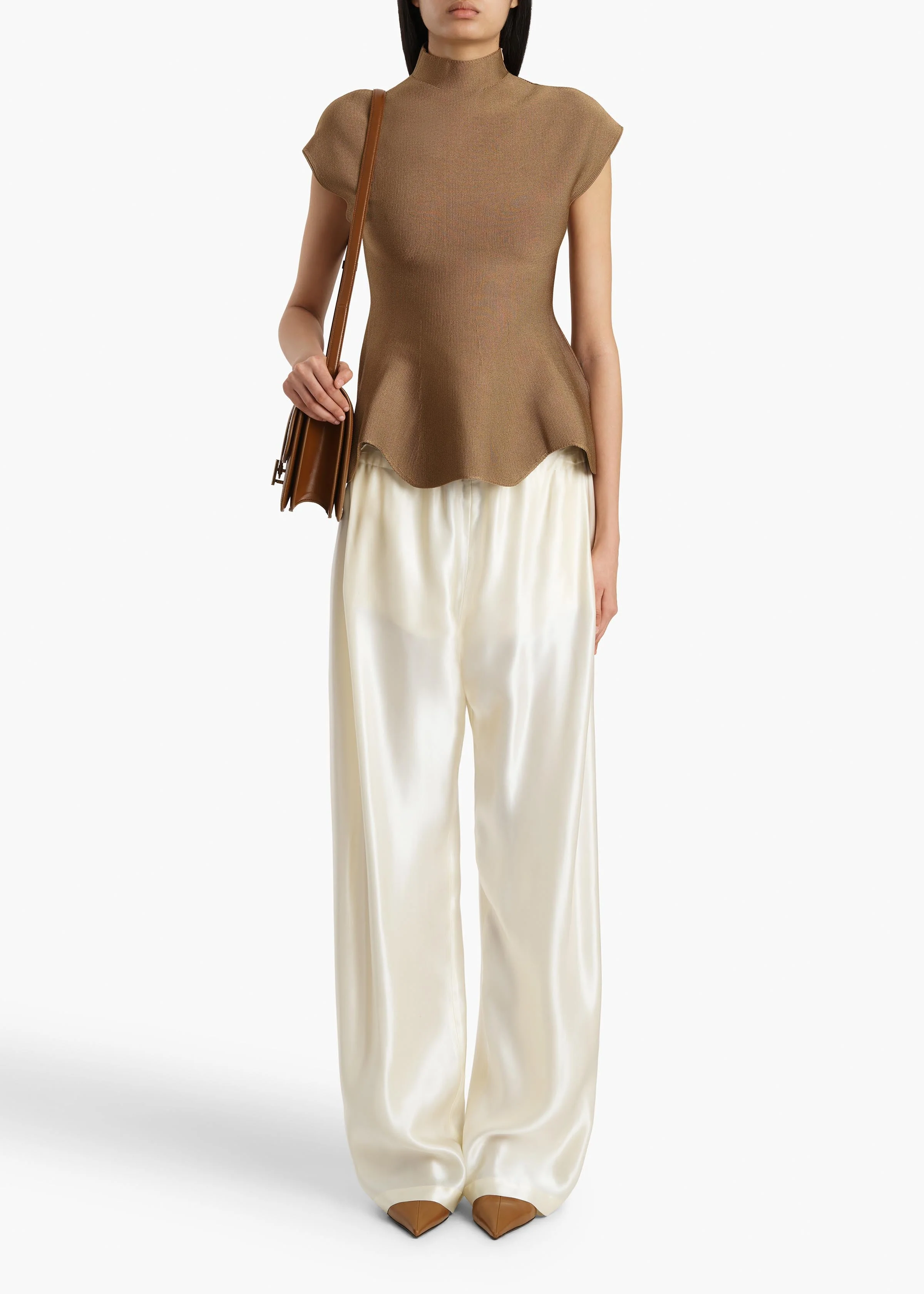 Khaite - Andra Top in Carob - Image 2