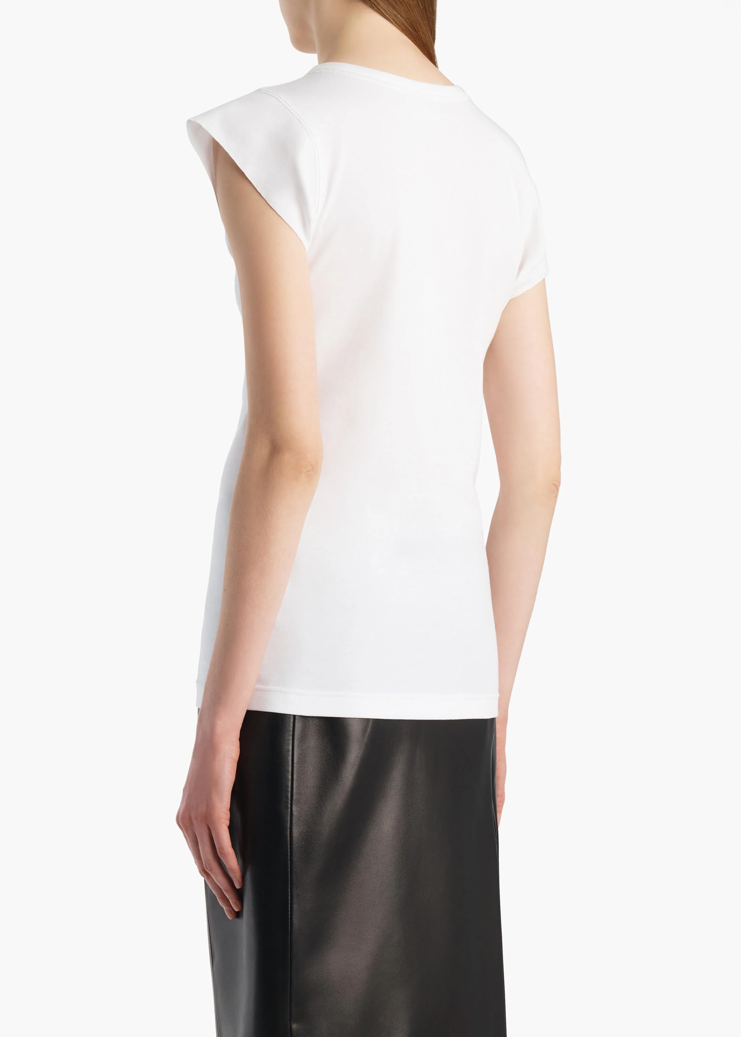 Khaite - Angel Top in Chalk - Image 4