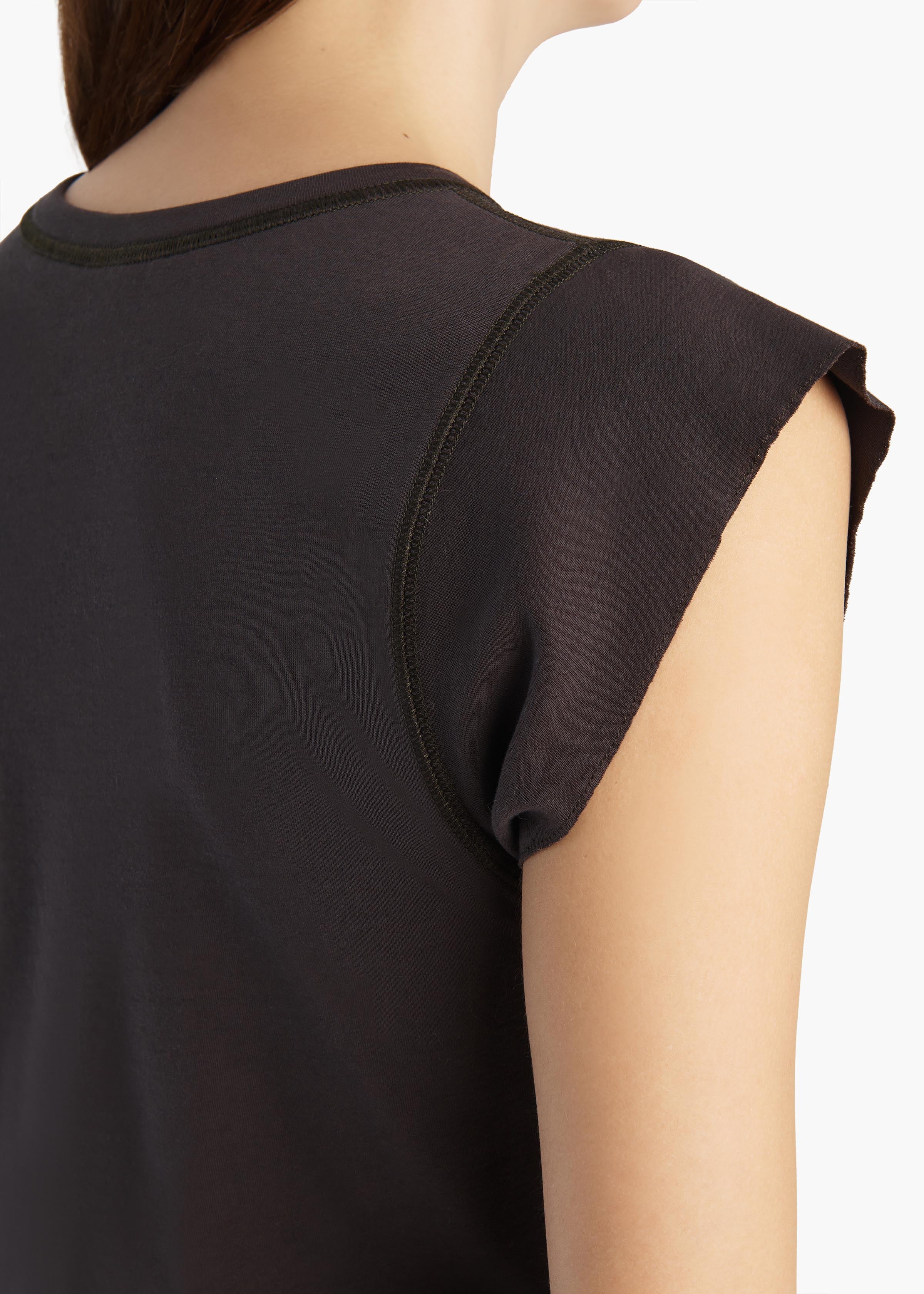 Khaite - Angel Top in Dark Umber - Image 6