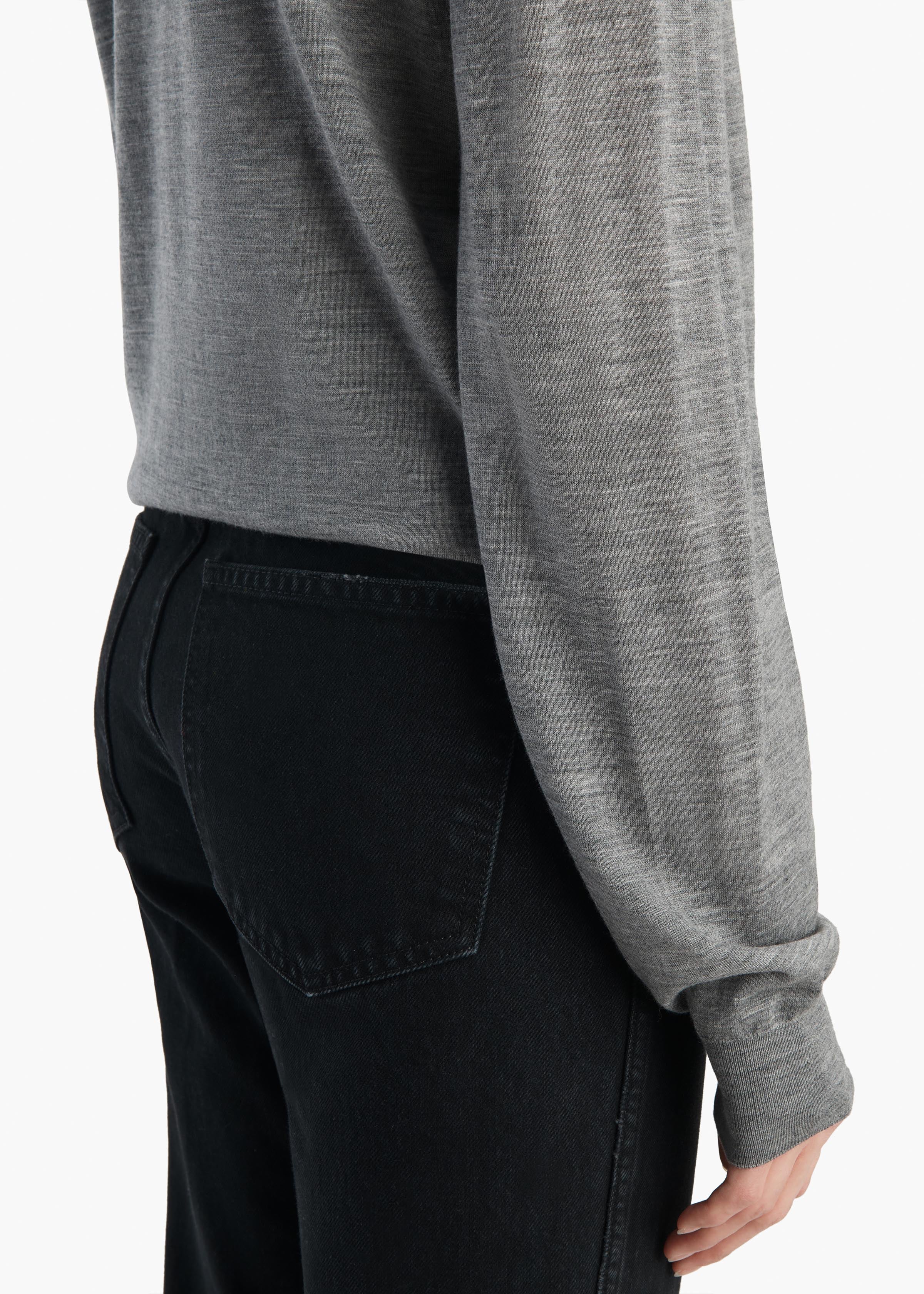 Khaite - Annette Sweater in Sterling - Image 6