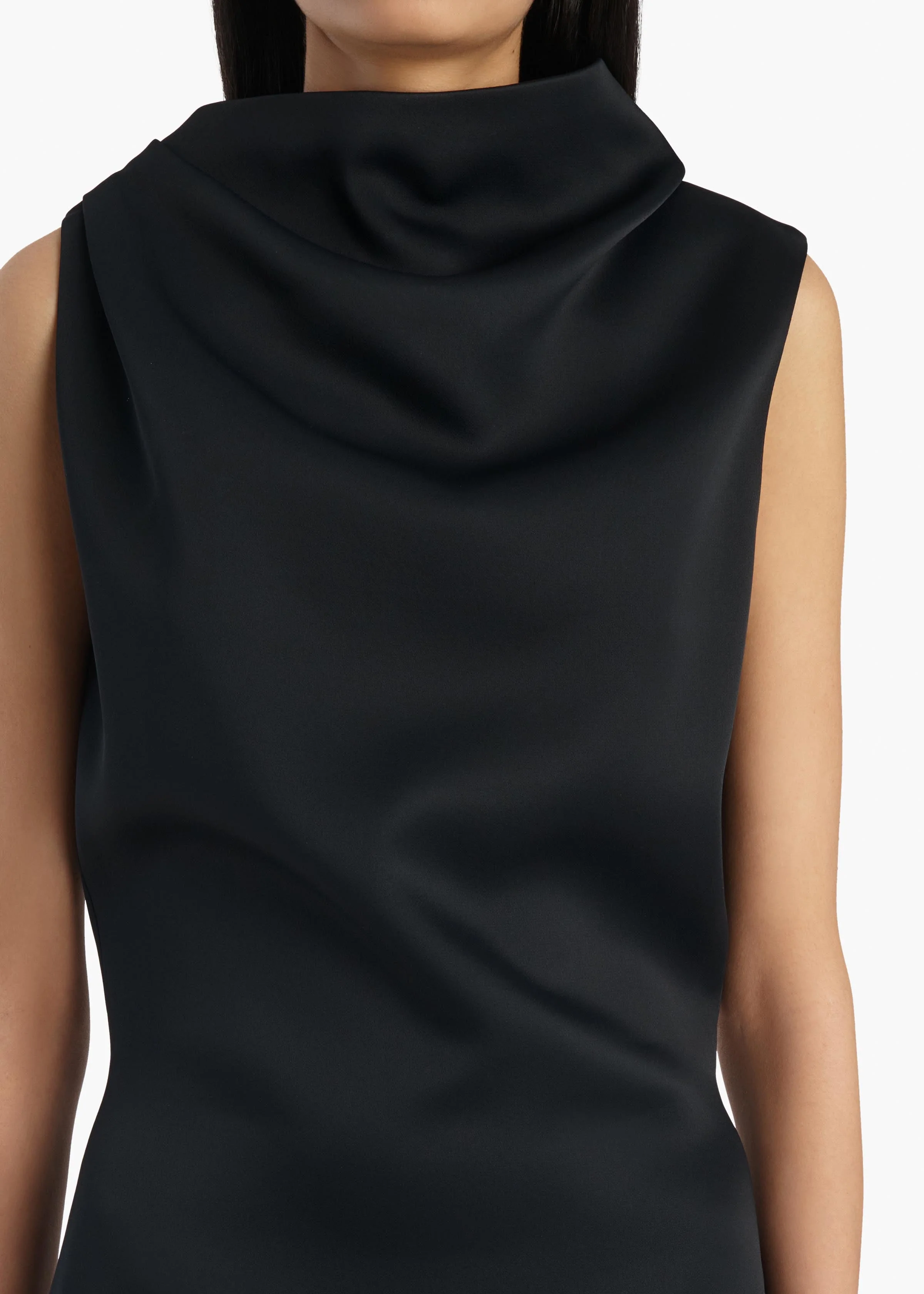 Khaite - Astor Dress in Black - Image 4