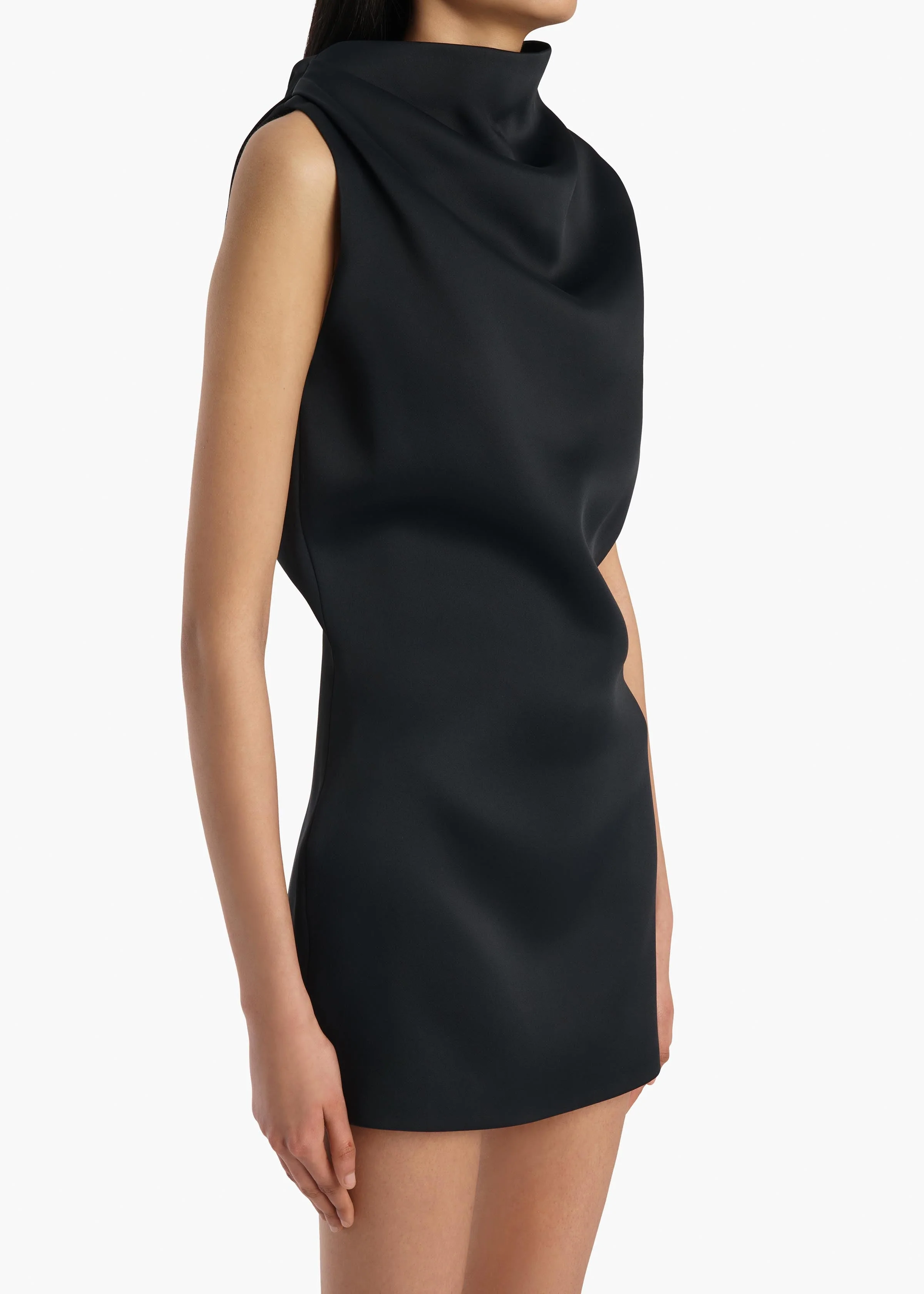 Khaite - Astor Dress in Black - Image 6