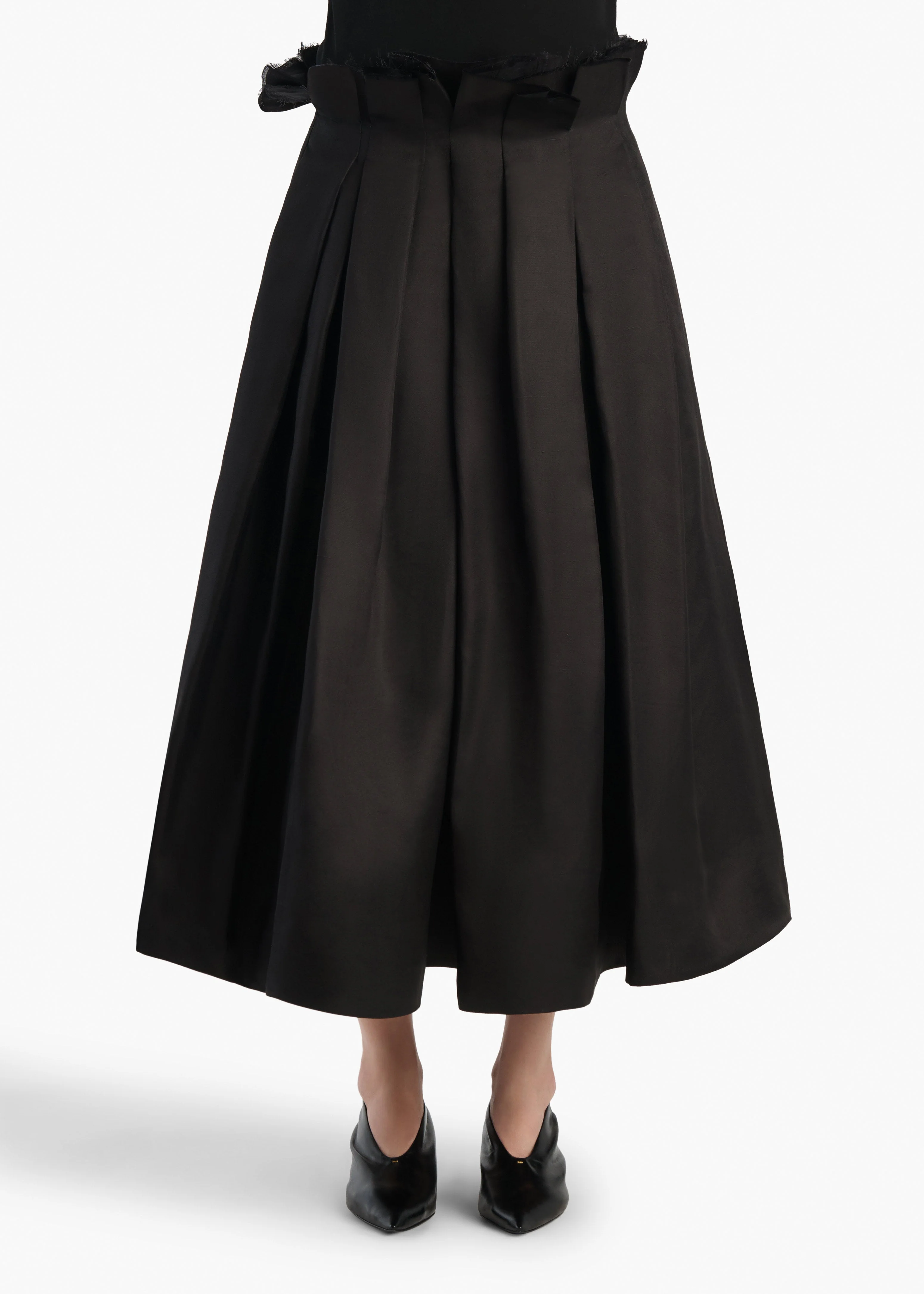 Khaite - Astrid Skirt in Black - Image 2