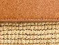 Khaite - Audrey Clutch in Tan Leather and Natural Raffia - Image 6