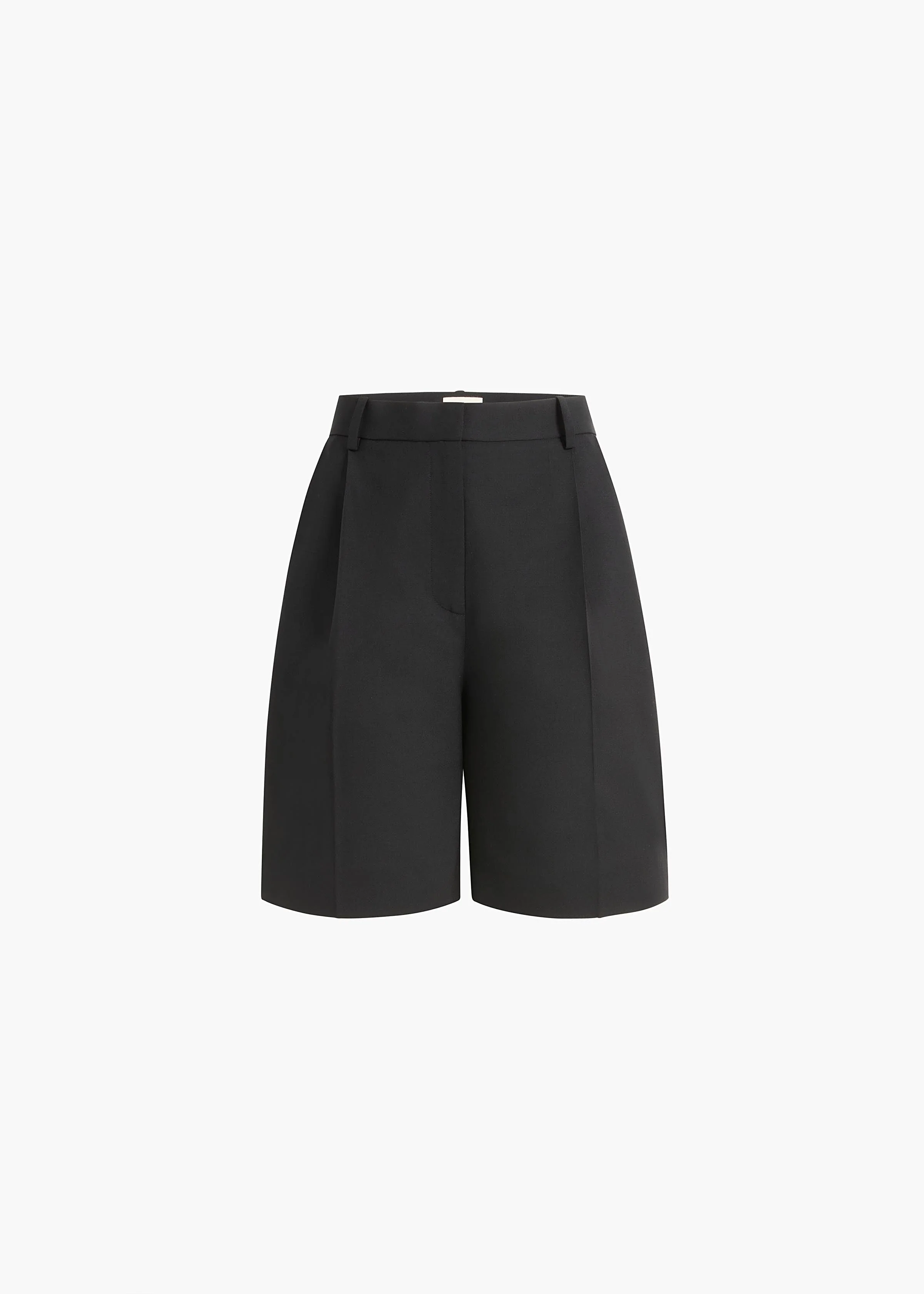 Khaite - Auggie Short in Black Wool