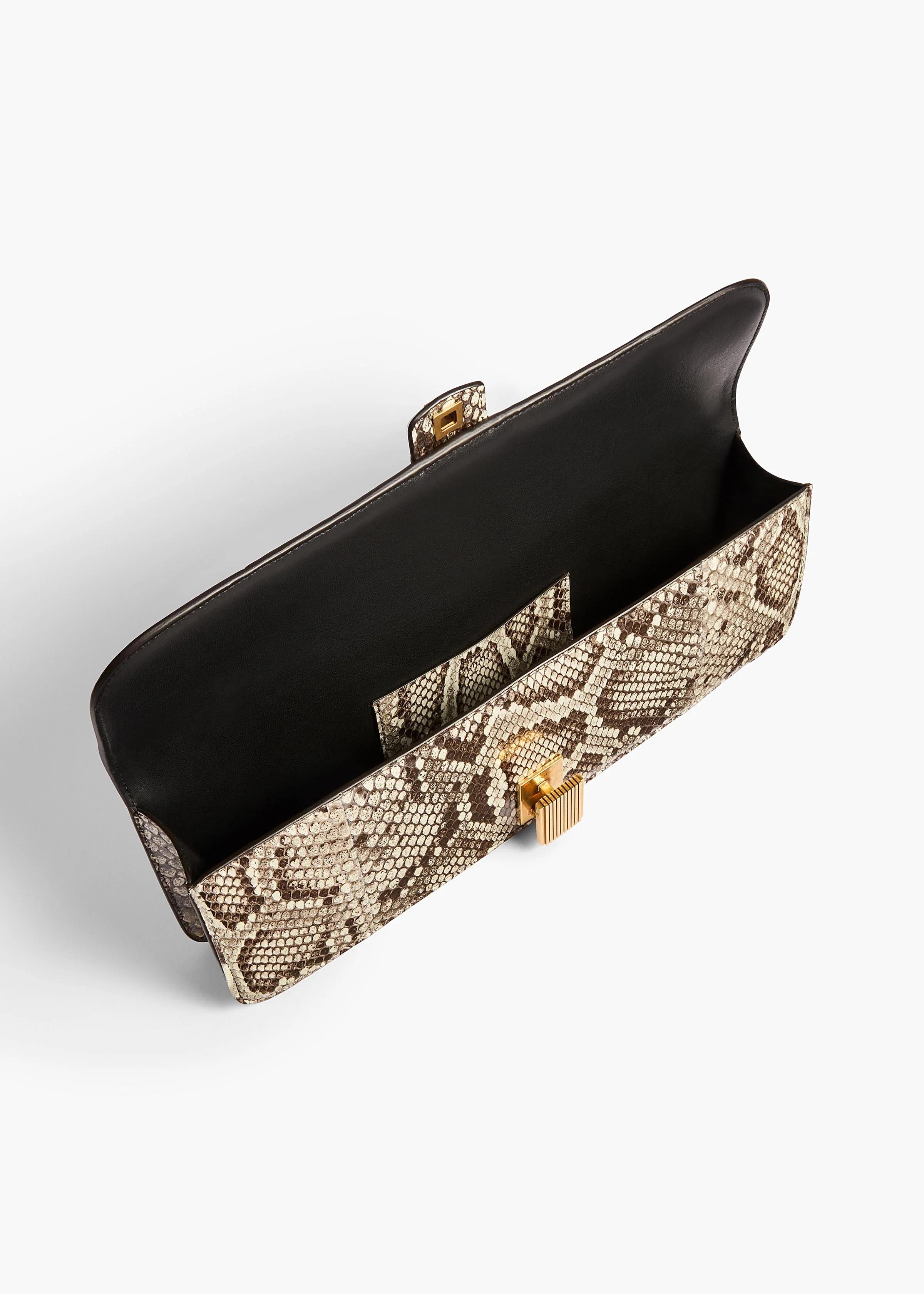Khaite - Blake Clutch in Natural Python - Image 3