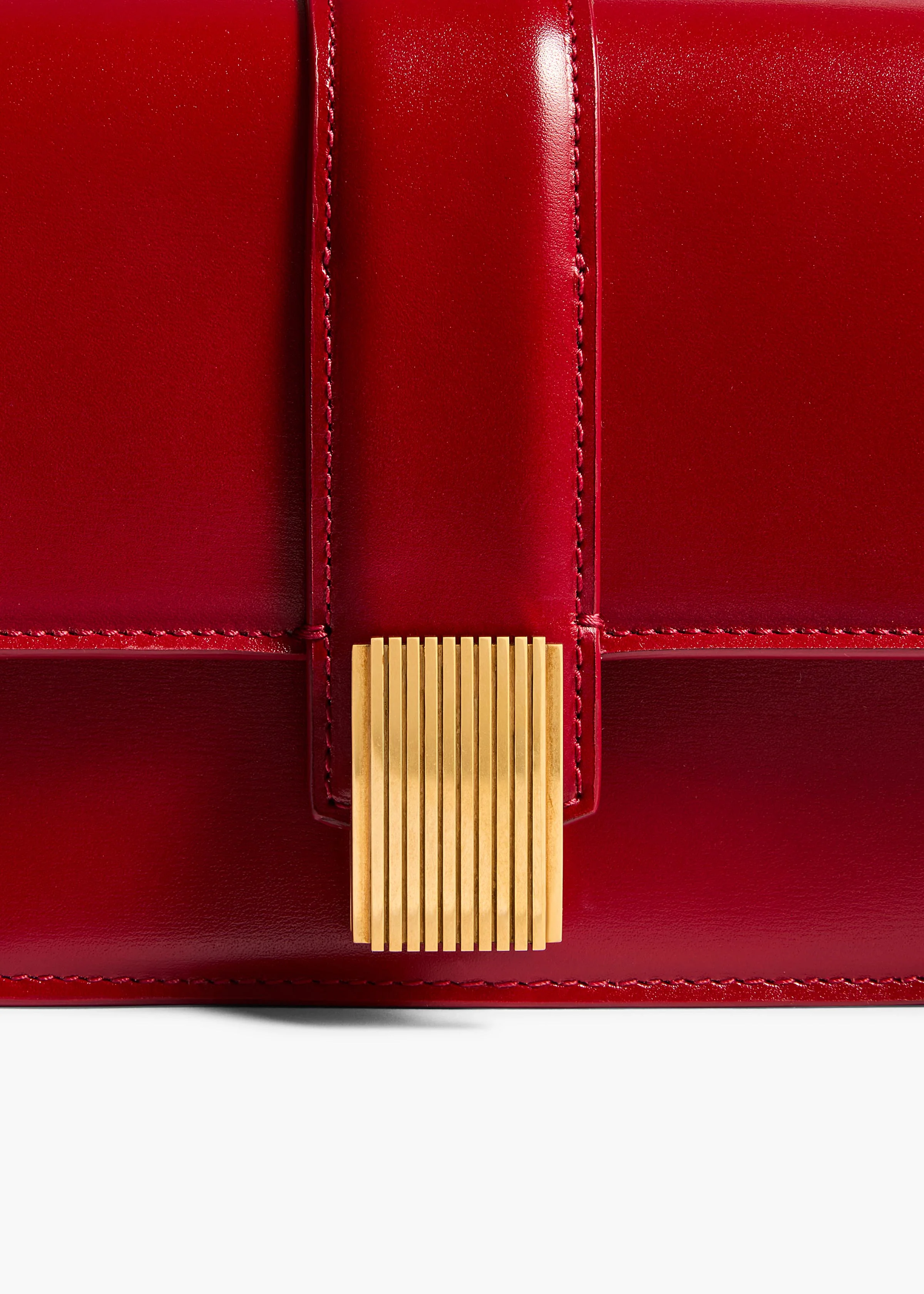 Khaite - Blake Clutch in Ruby - Image 4